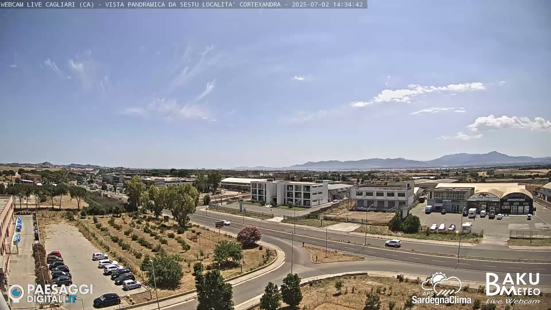  Cagliari City Live Cam - Sardinia, Italy