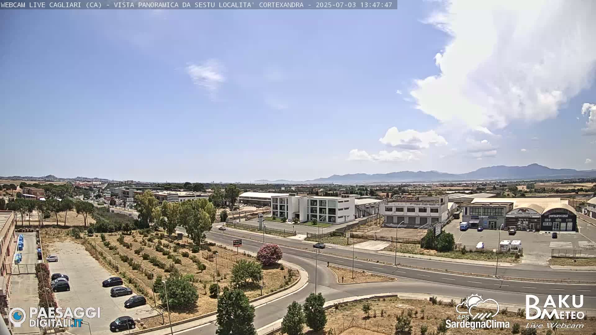  Cagliari City Live Cam - Sardinia, Italy