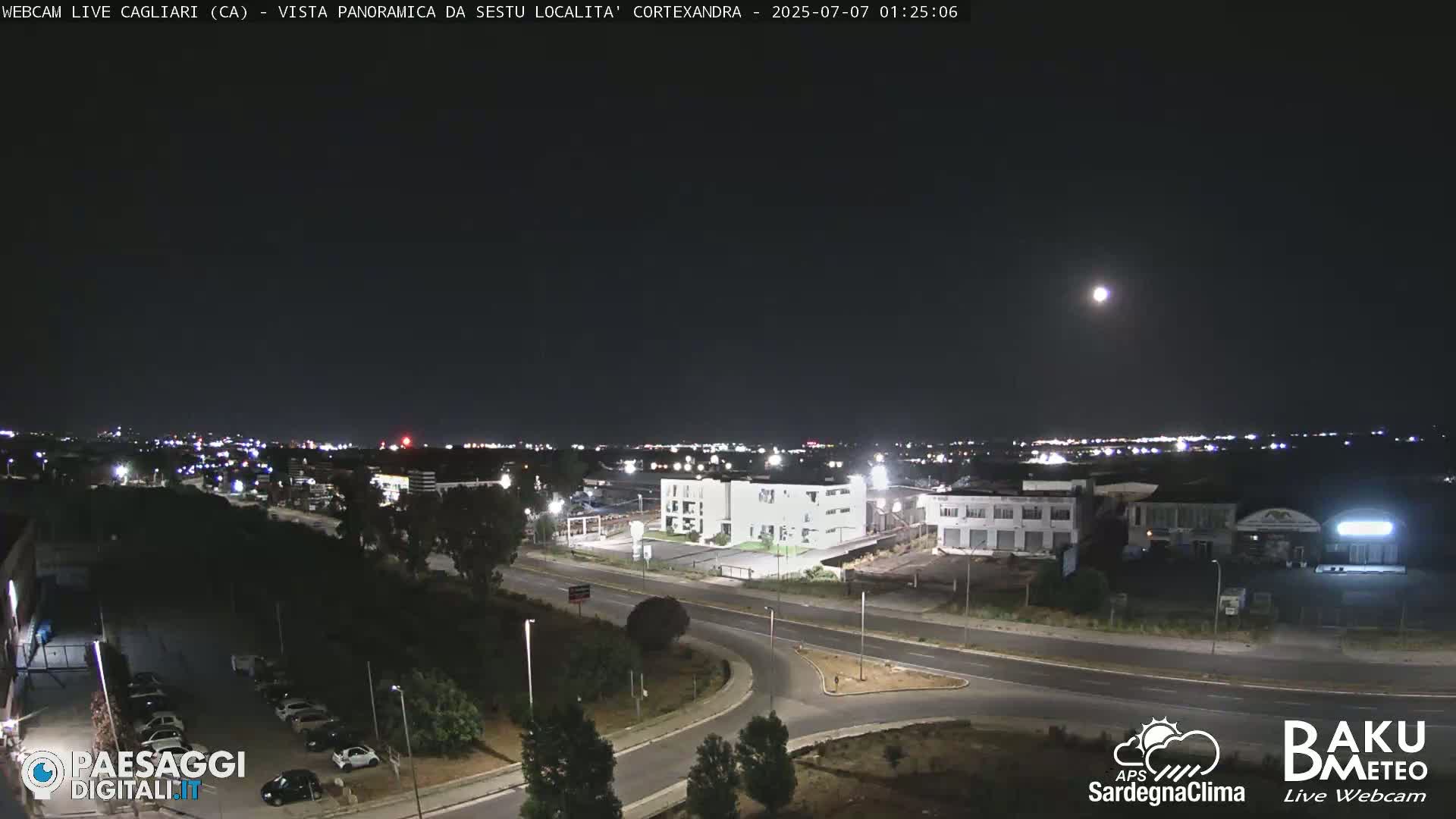  Cagliari City Live Cam - Sardinia, Italy