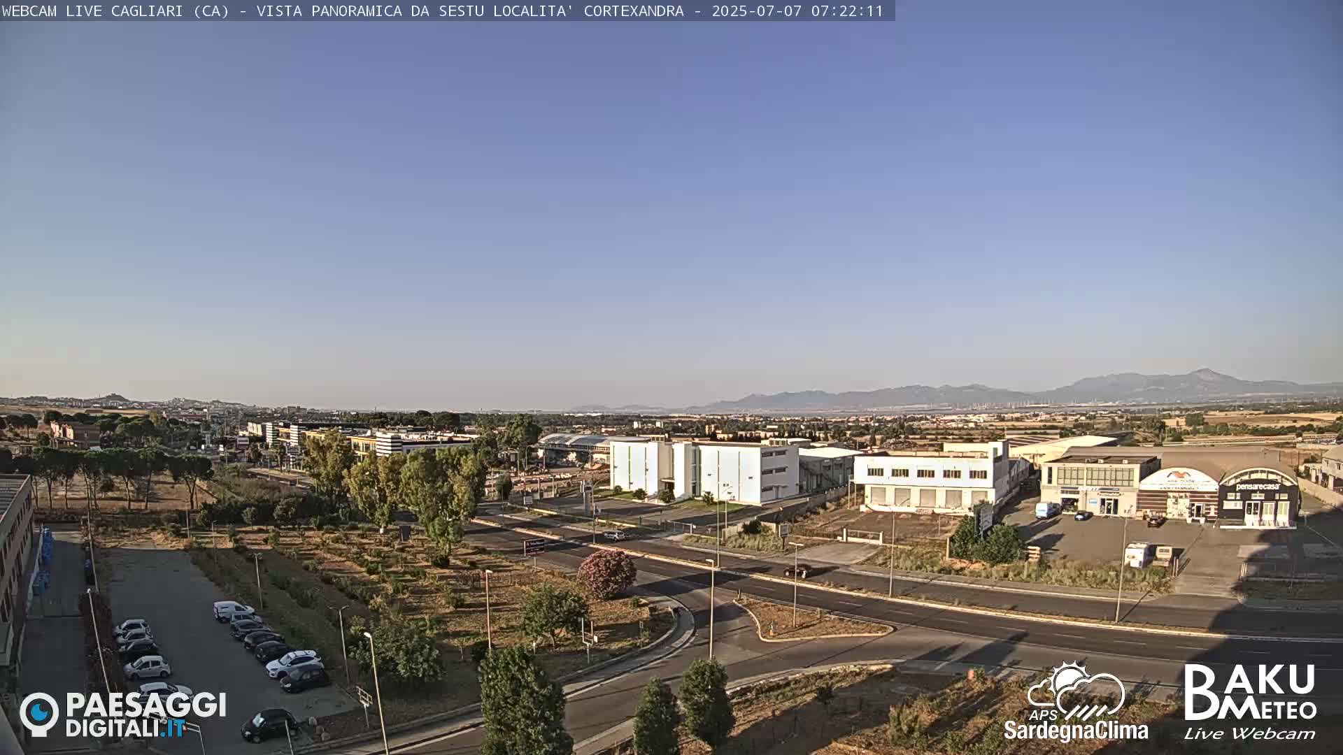  Cagliari City Live Cam - Sardinia, Italy