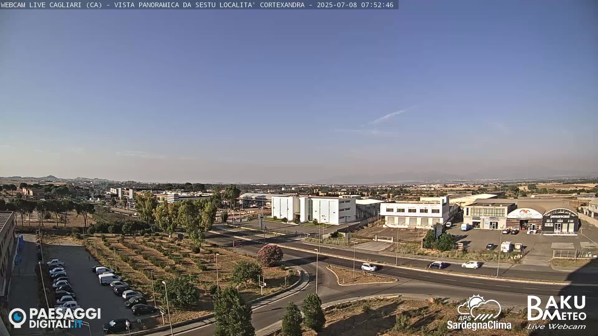  Cagliari City Live Cam - Sardinia, Italy