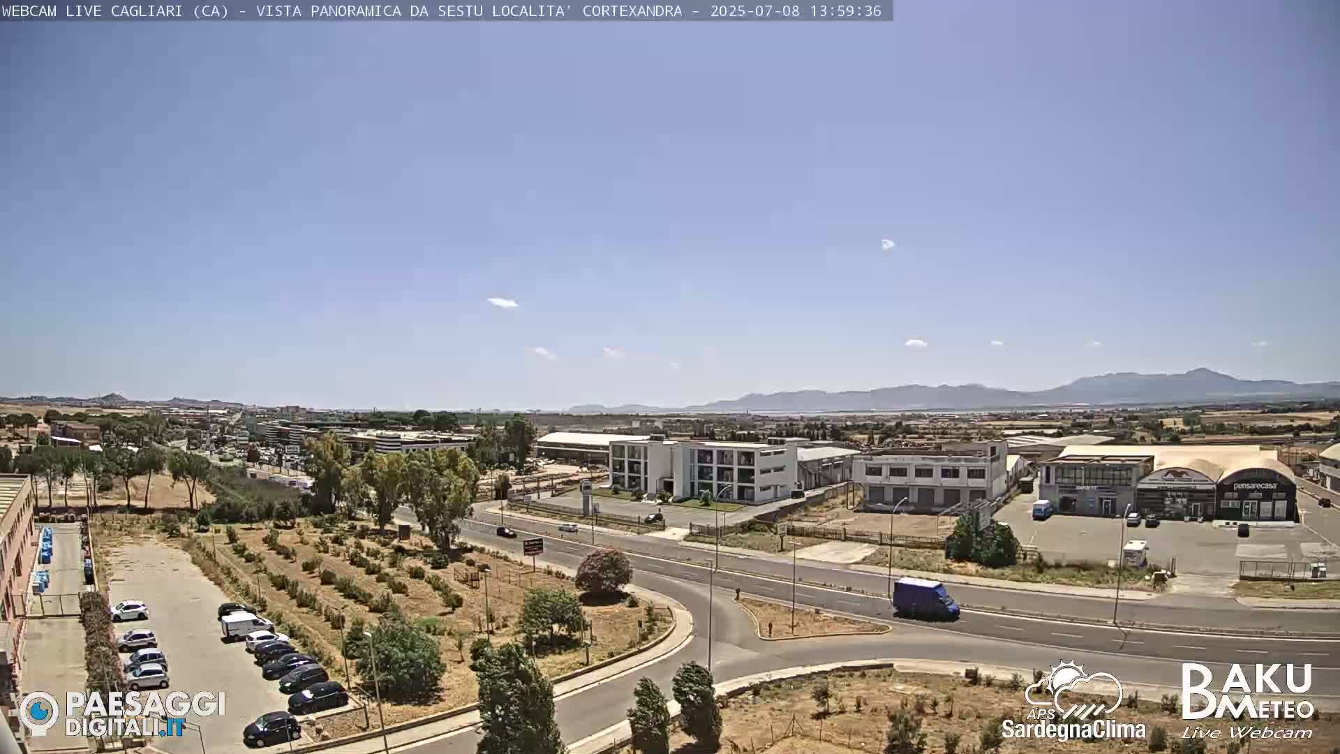  Cagliari City Live Cam - Sardinia, Italy