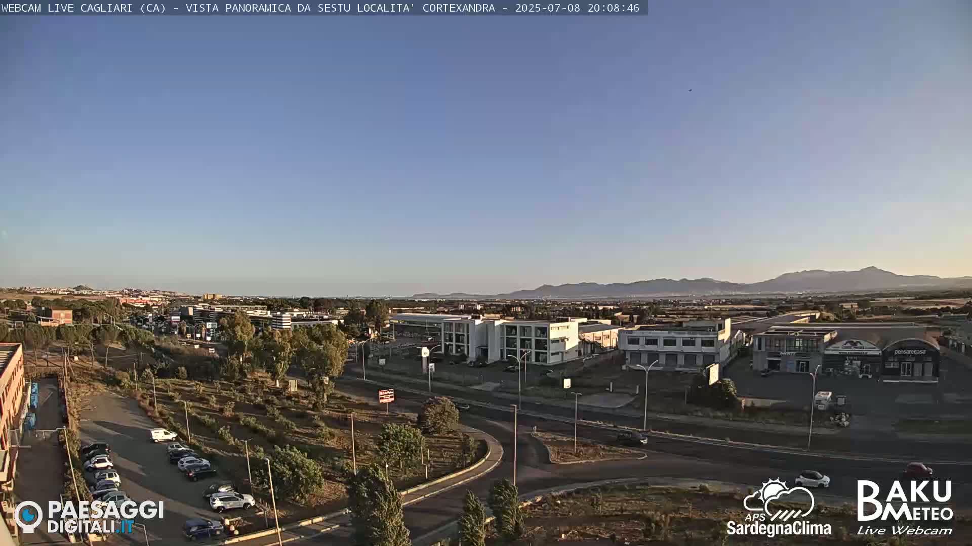  Cagliari City Live Cam - Sardinia, Italy