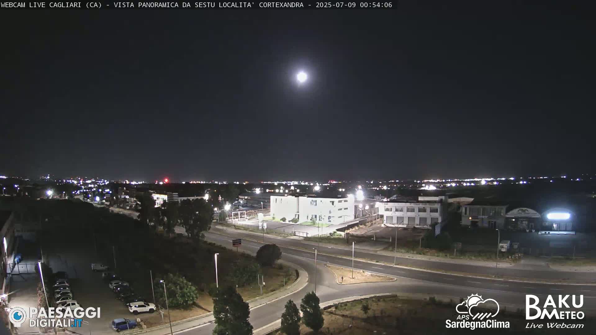  Cagliari City Live Cam - Sardinia, Italy