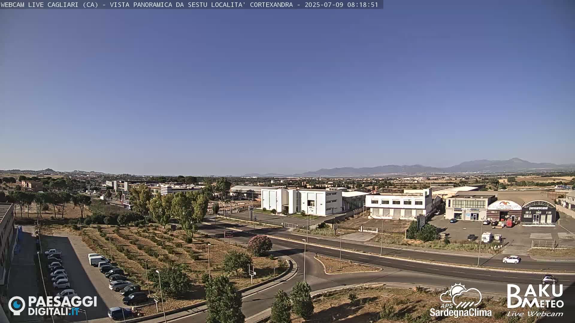  Cagliari City Live Cam - Sardinia, Italy