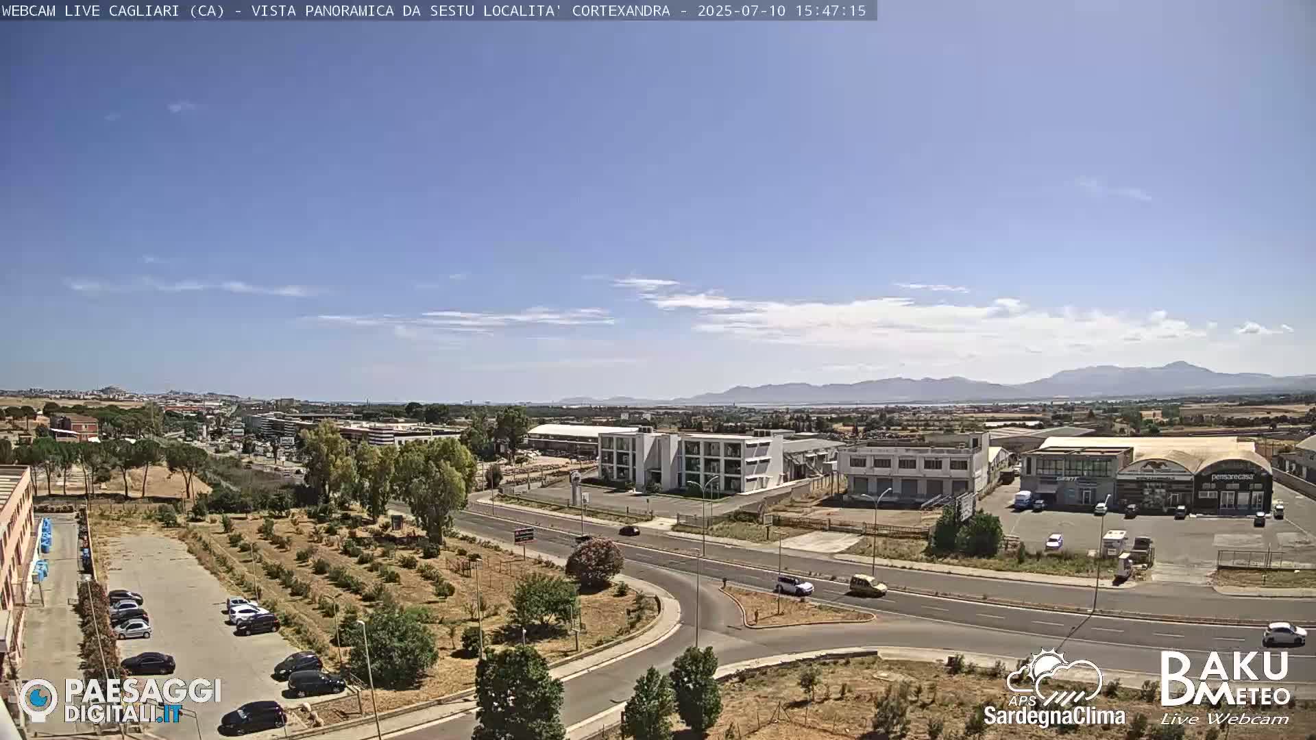  Cagliari City Live Cam - Sardinia, Italy