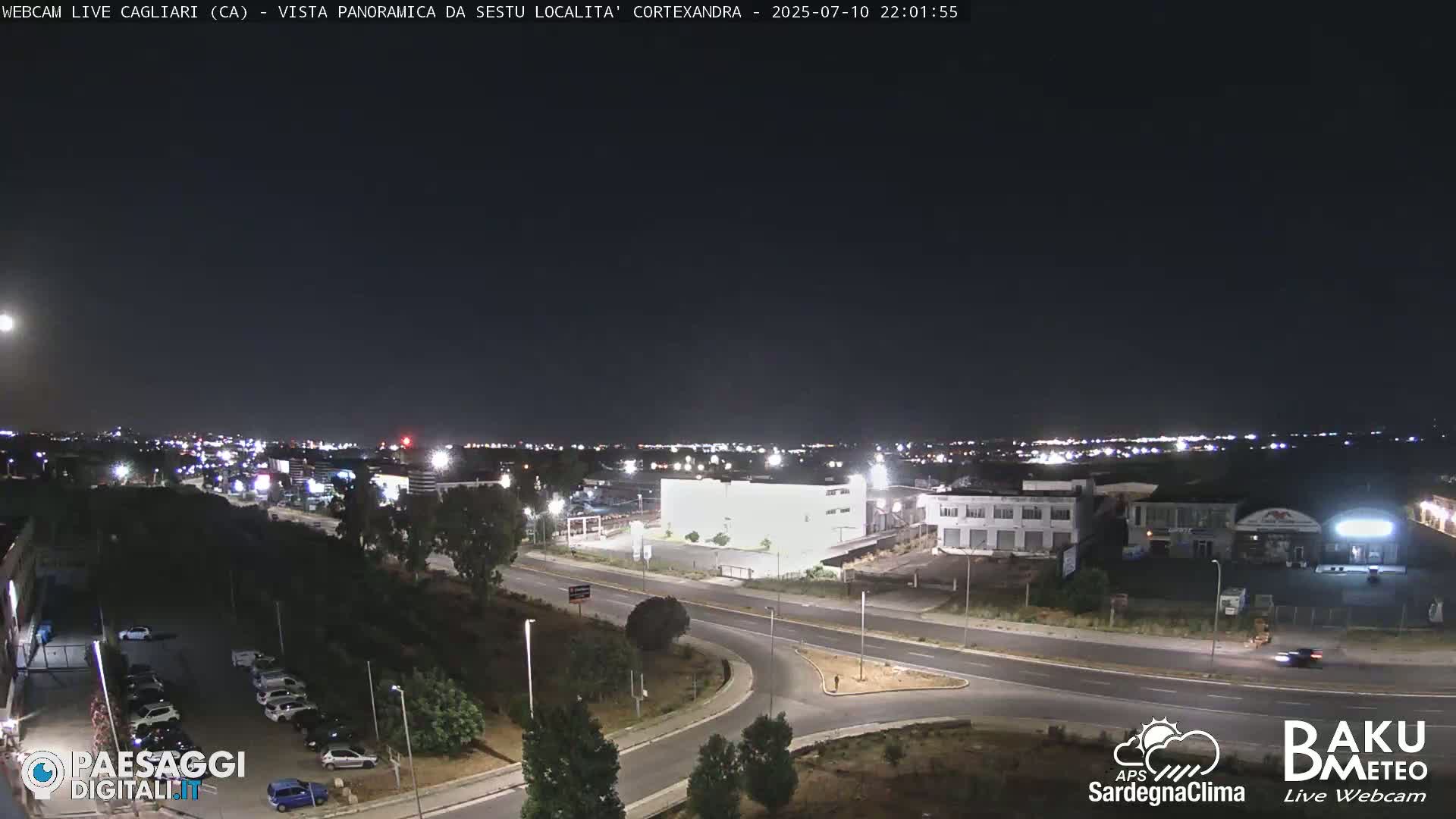  Cagliari City Live Cam - Sardinia, Italy