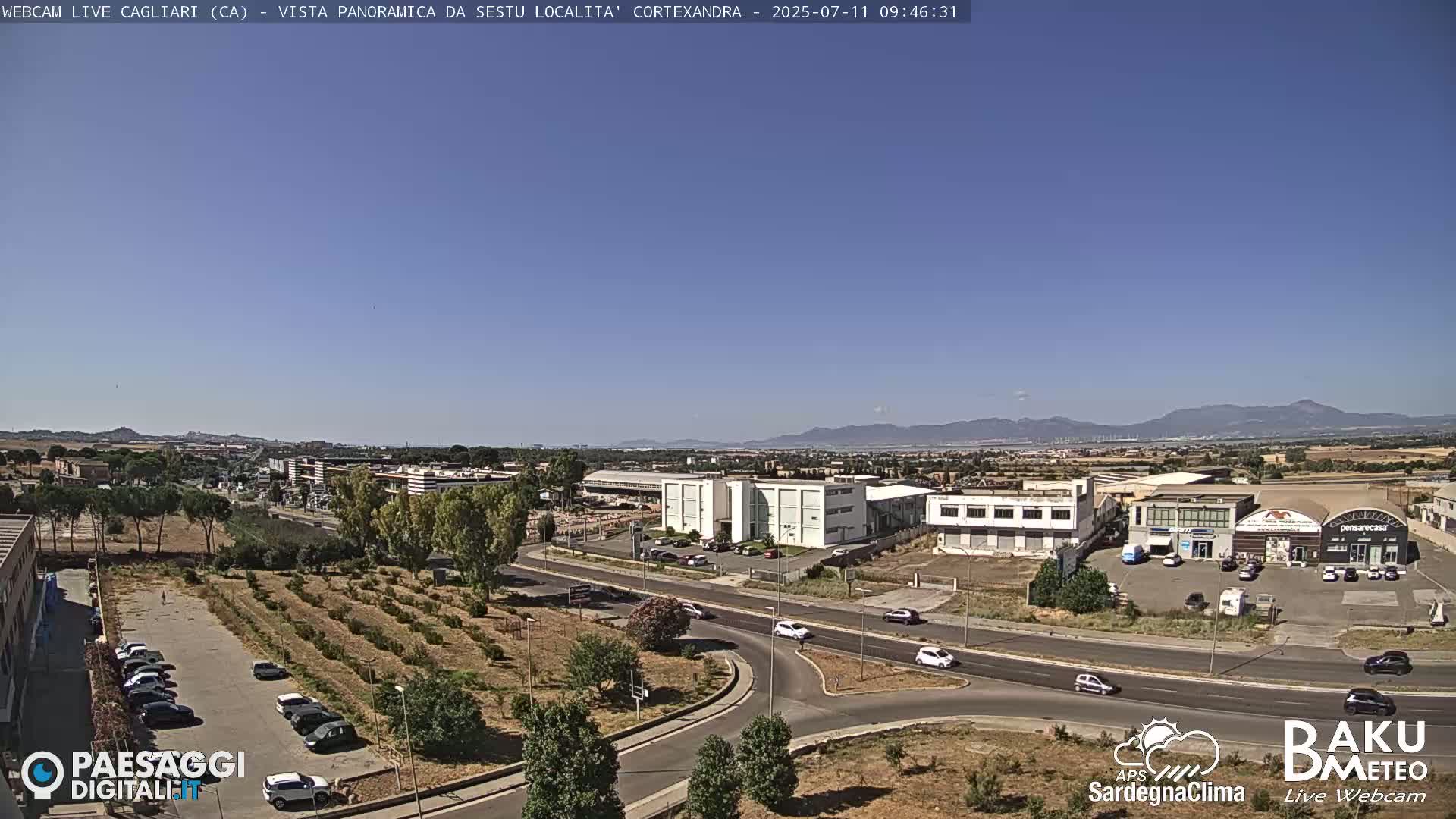  Cagliari City Live Cam - Sardinia, Italy