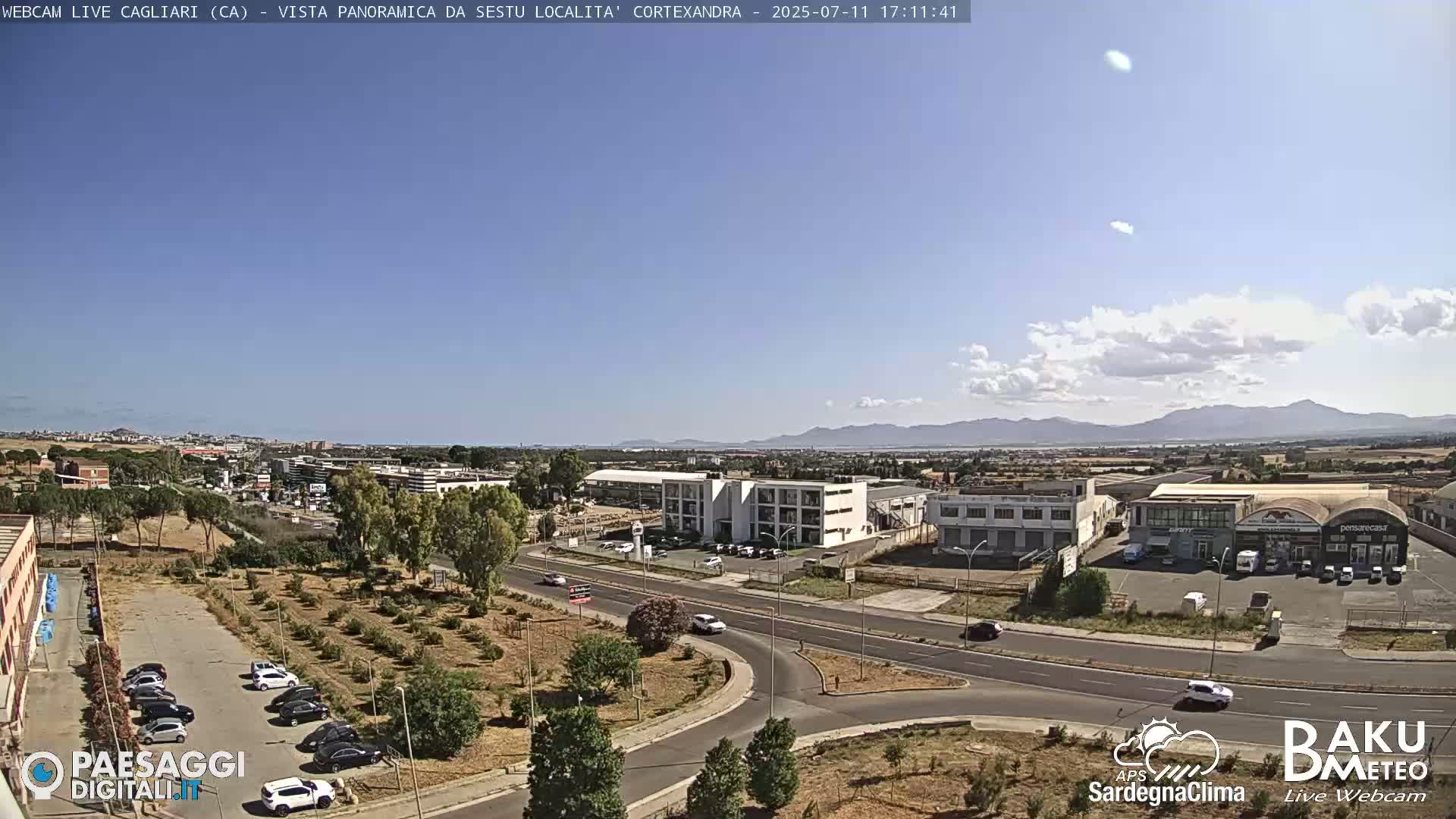  Cagliari City Live Cam - Sardinia, Italy