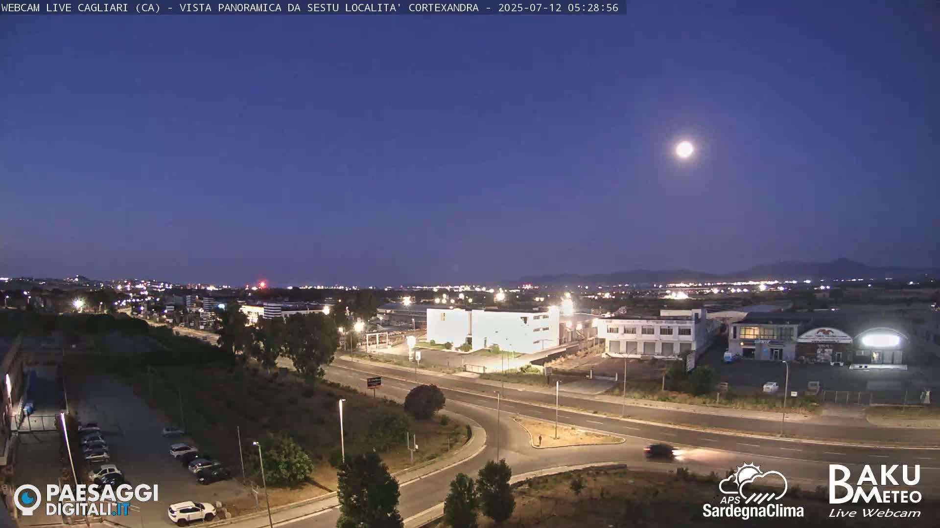 Cagliari City Live Cam - Sardinia, Italy