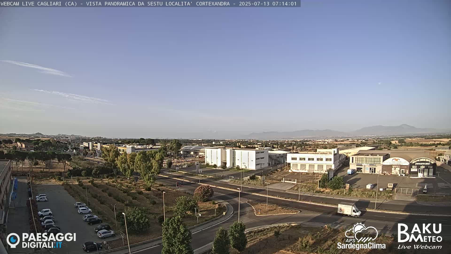  Cagliari City Live Cam - Sardinia, Italy