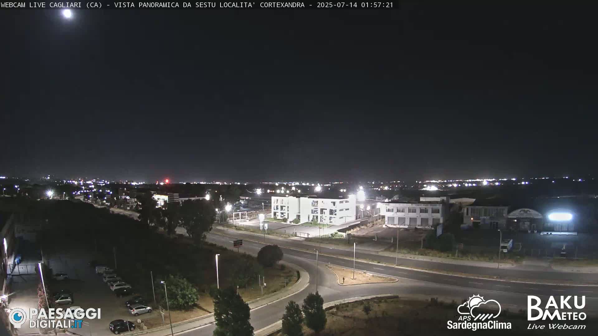  Cagliari City Live Cam - Sardinia, Italy