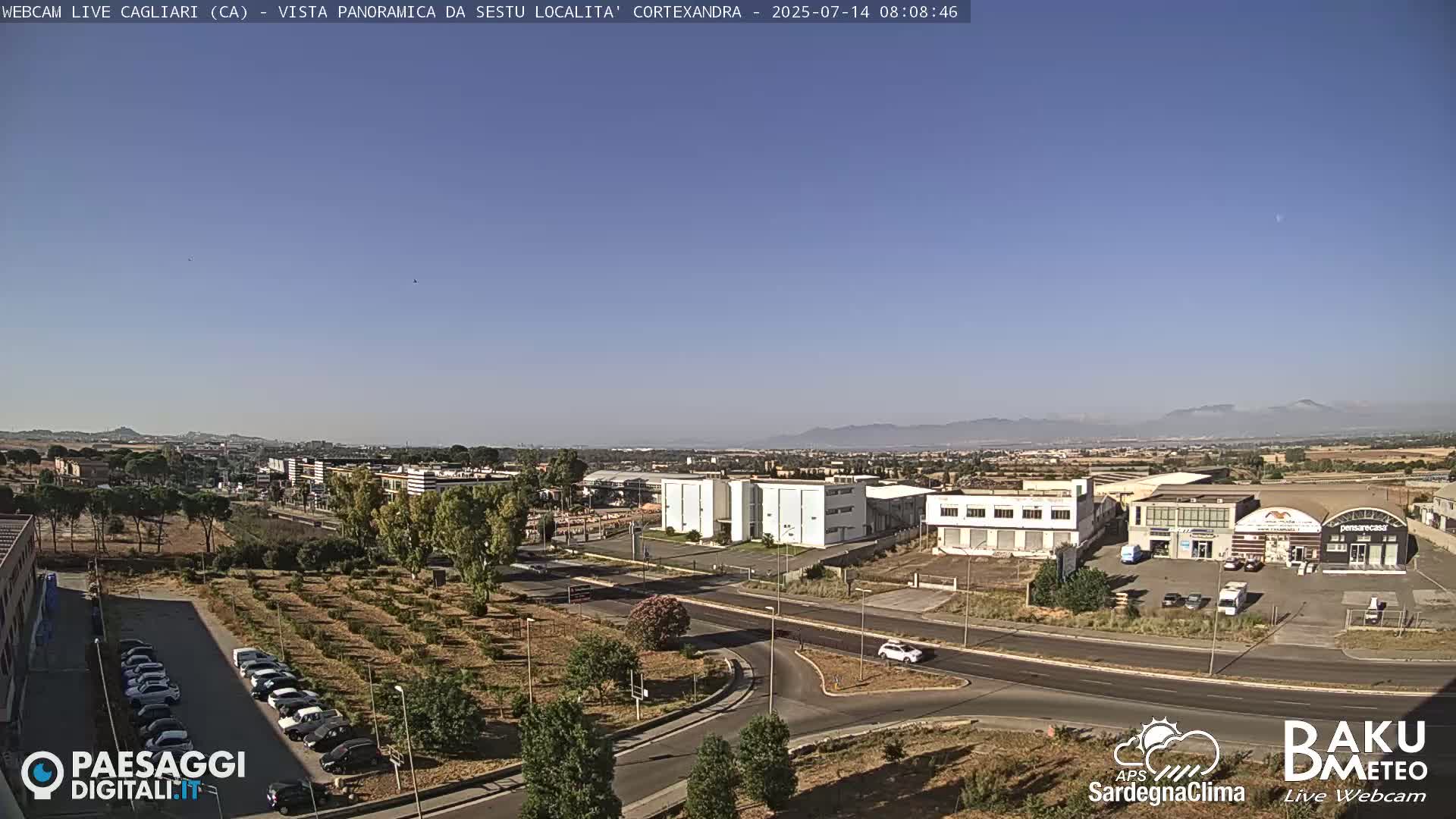  Cagliari City Live Cam - Sardinia, Italy