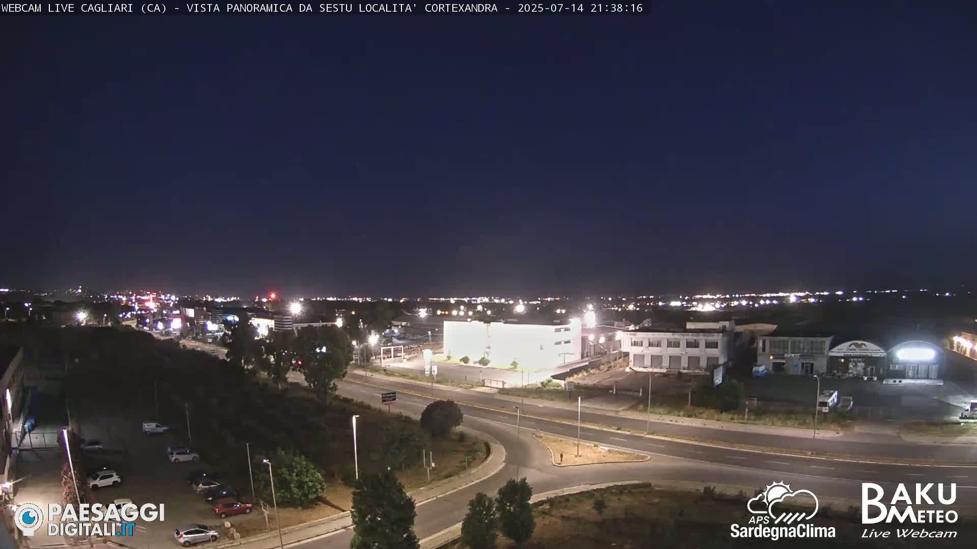  Cagliari City Live Cam - Sardinia, Italy