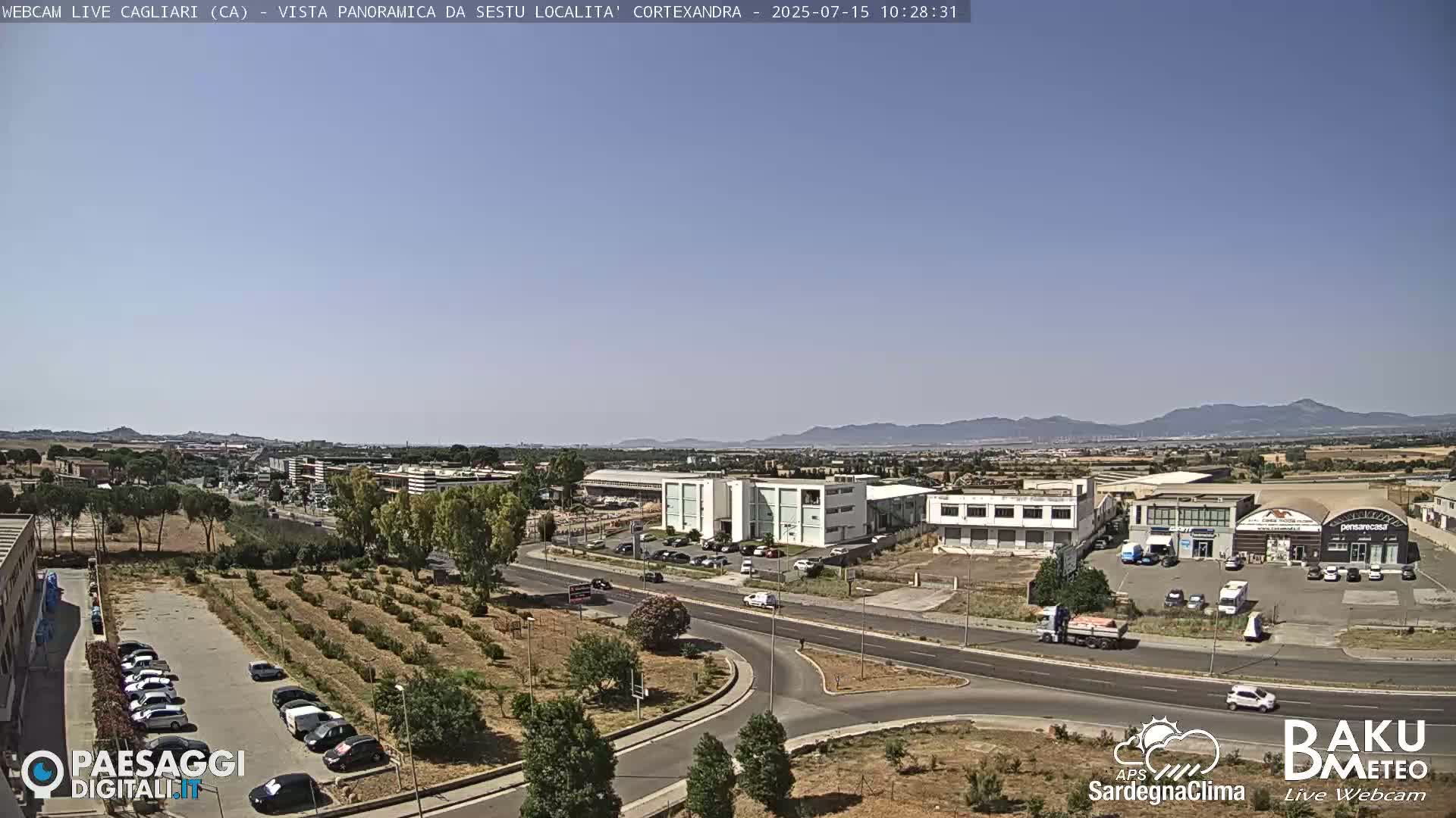  Cagliari City Live Cam - Sardinia, Italy