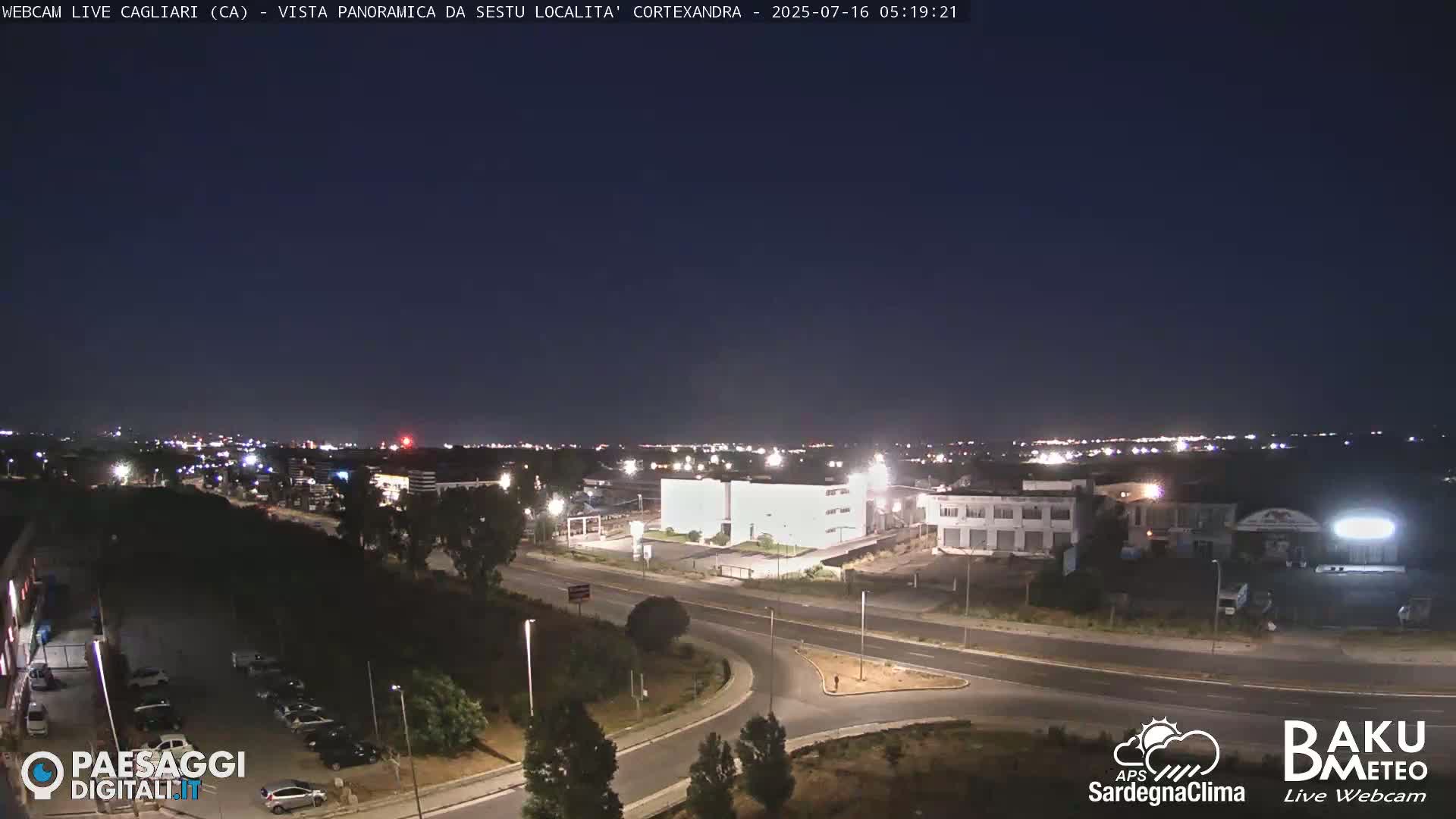 Cagliari City Live Cam - Sardinia, Italy
