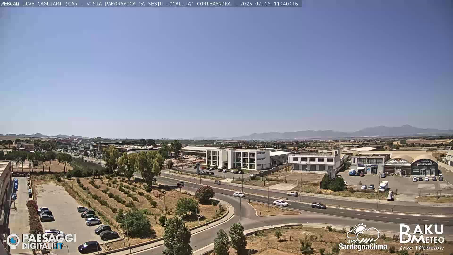  Cagliari City Live Cam - Sardinia, Italy