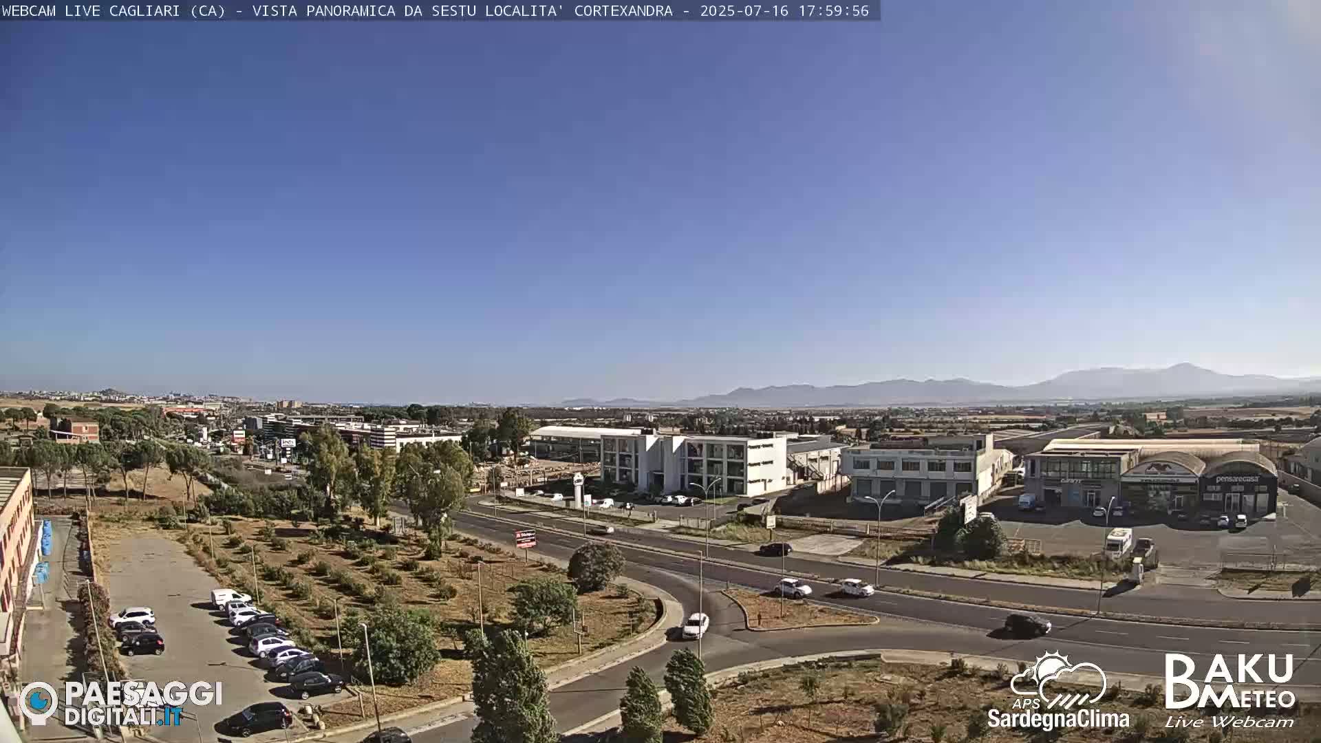 Cagliari City Live Cam - Sardinia, Italy