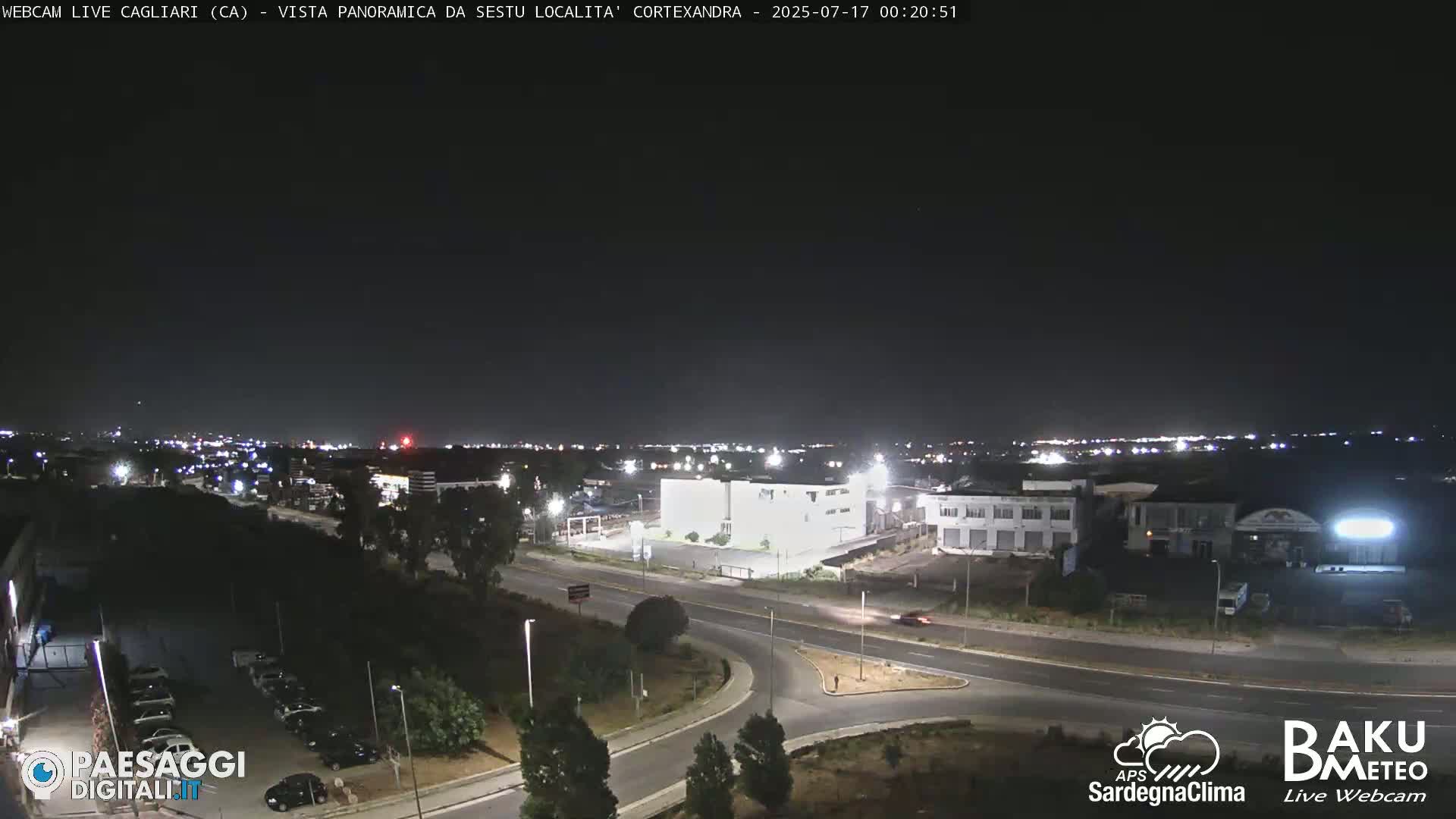  Cagliari City Live Cam - Sardinia, Italy