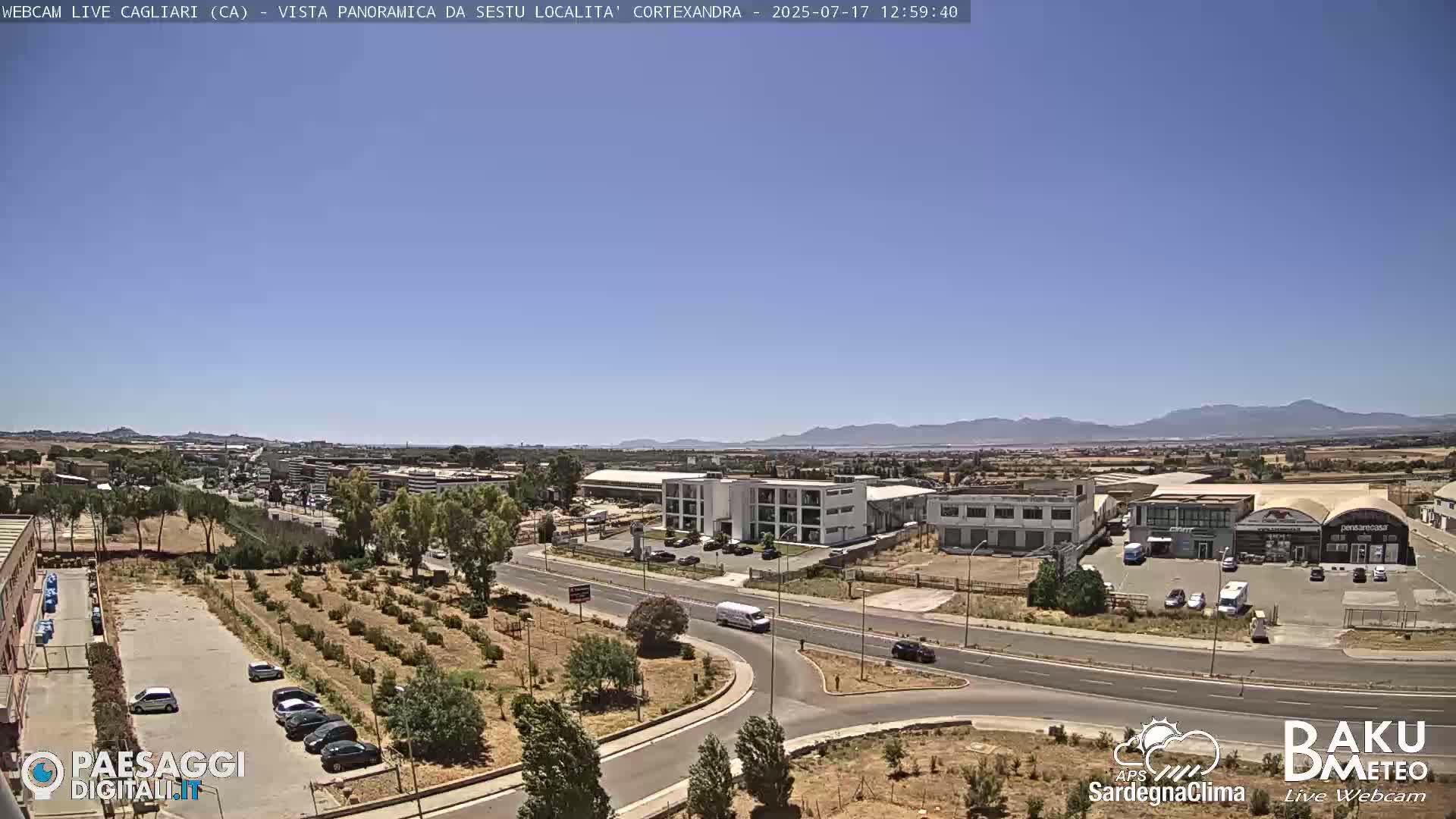  Cagliari City Live Cam - Sardinia, Italy