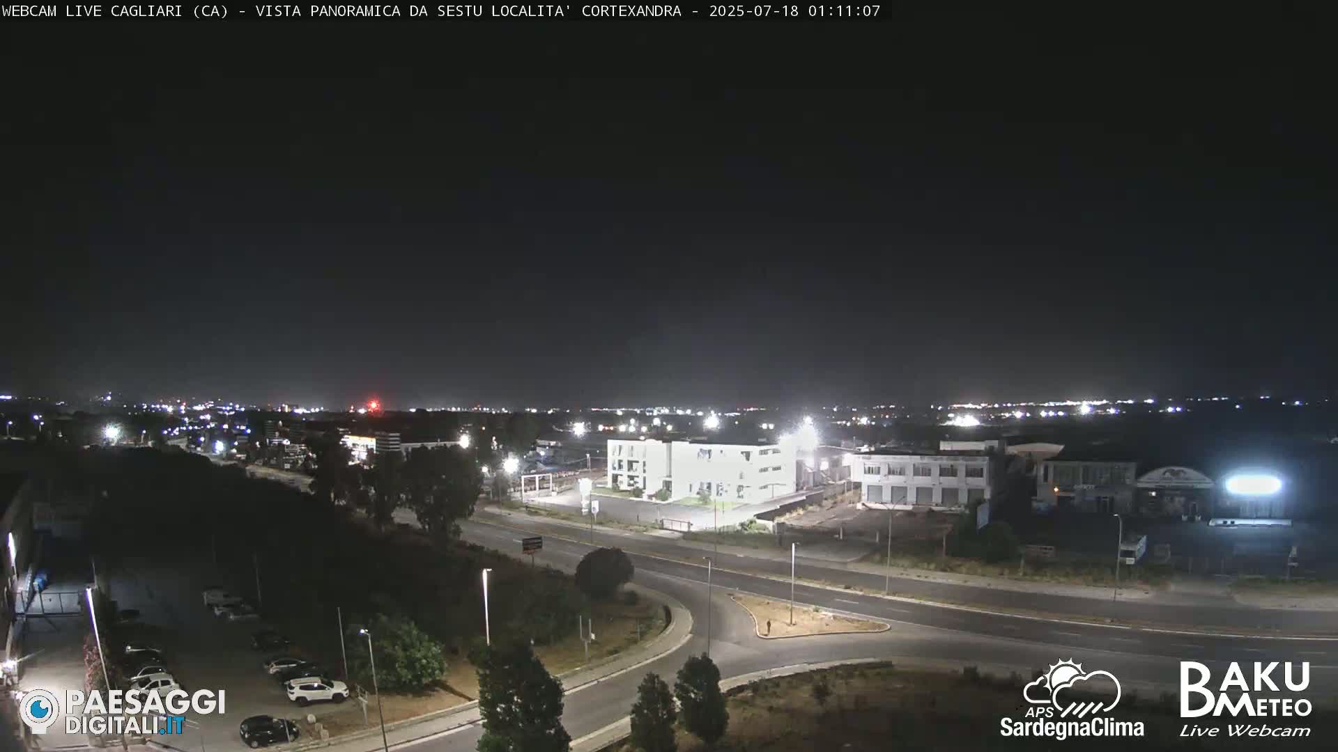  Cagliari City Live Cam - Sardinia, Italy