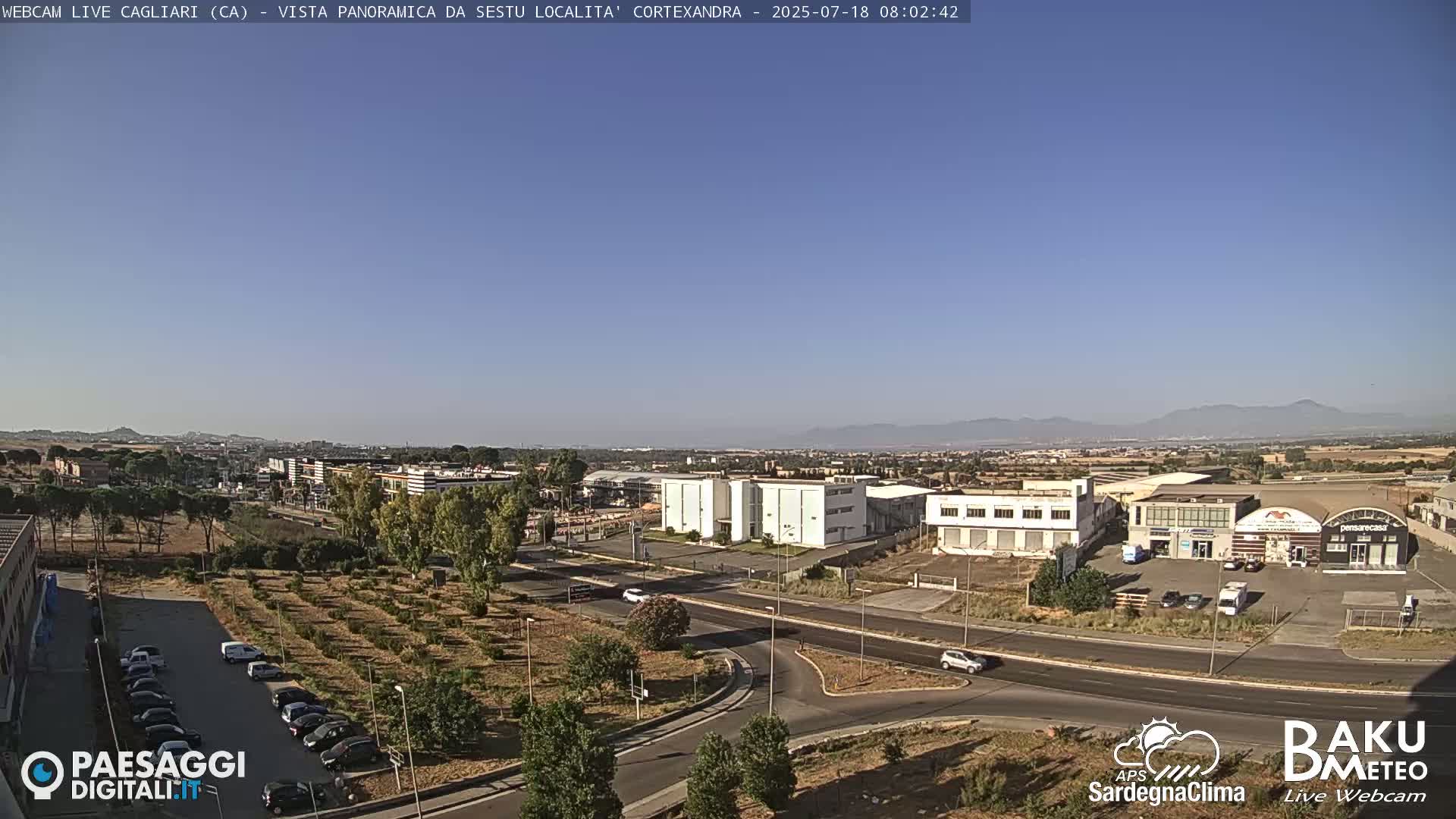  Cagliari City Live Cam - Sardinia, Italy
