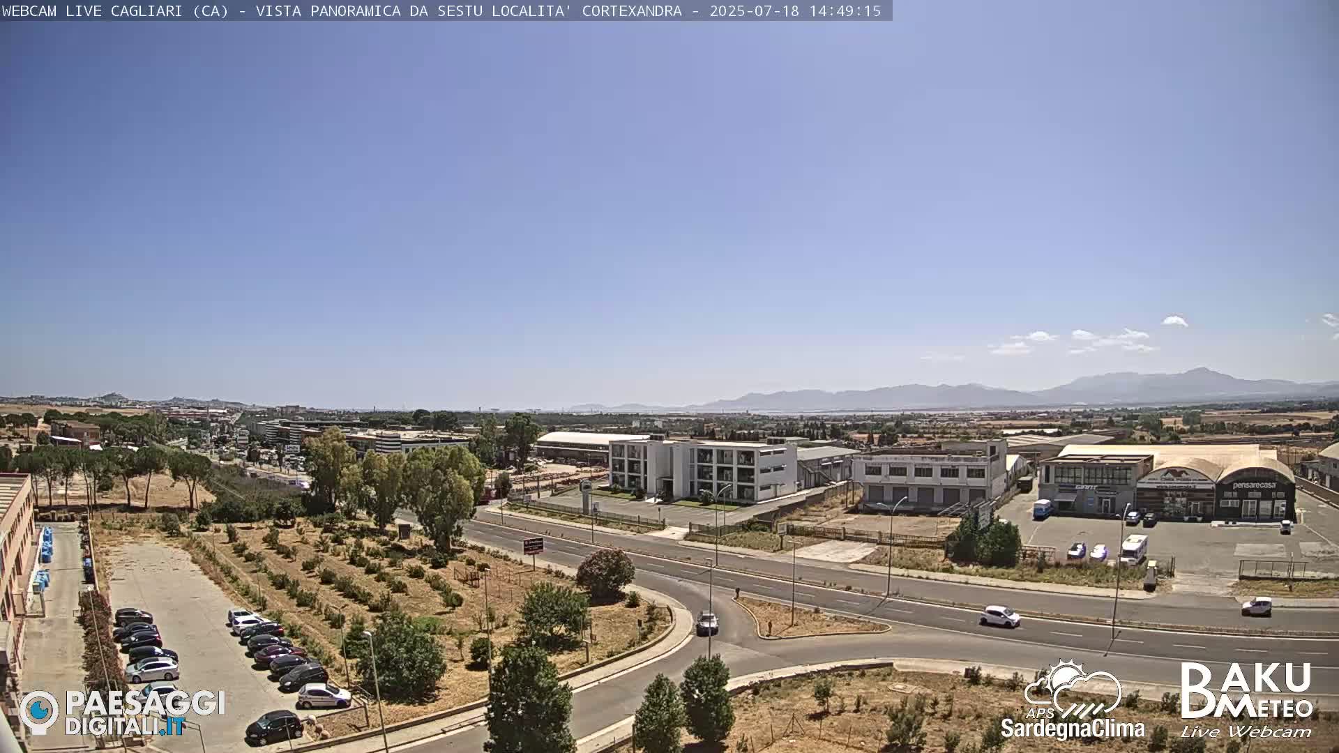  Cagliari City Live Cam - Sardinia, Italy