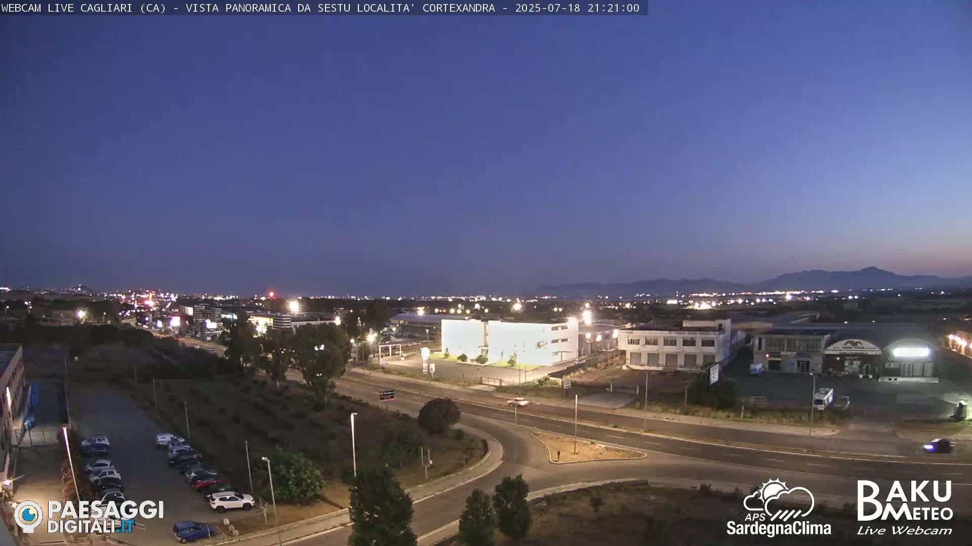  Cagliari City Live Cam - Sardinia, Italy