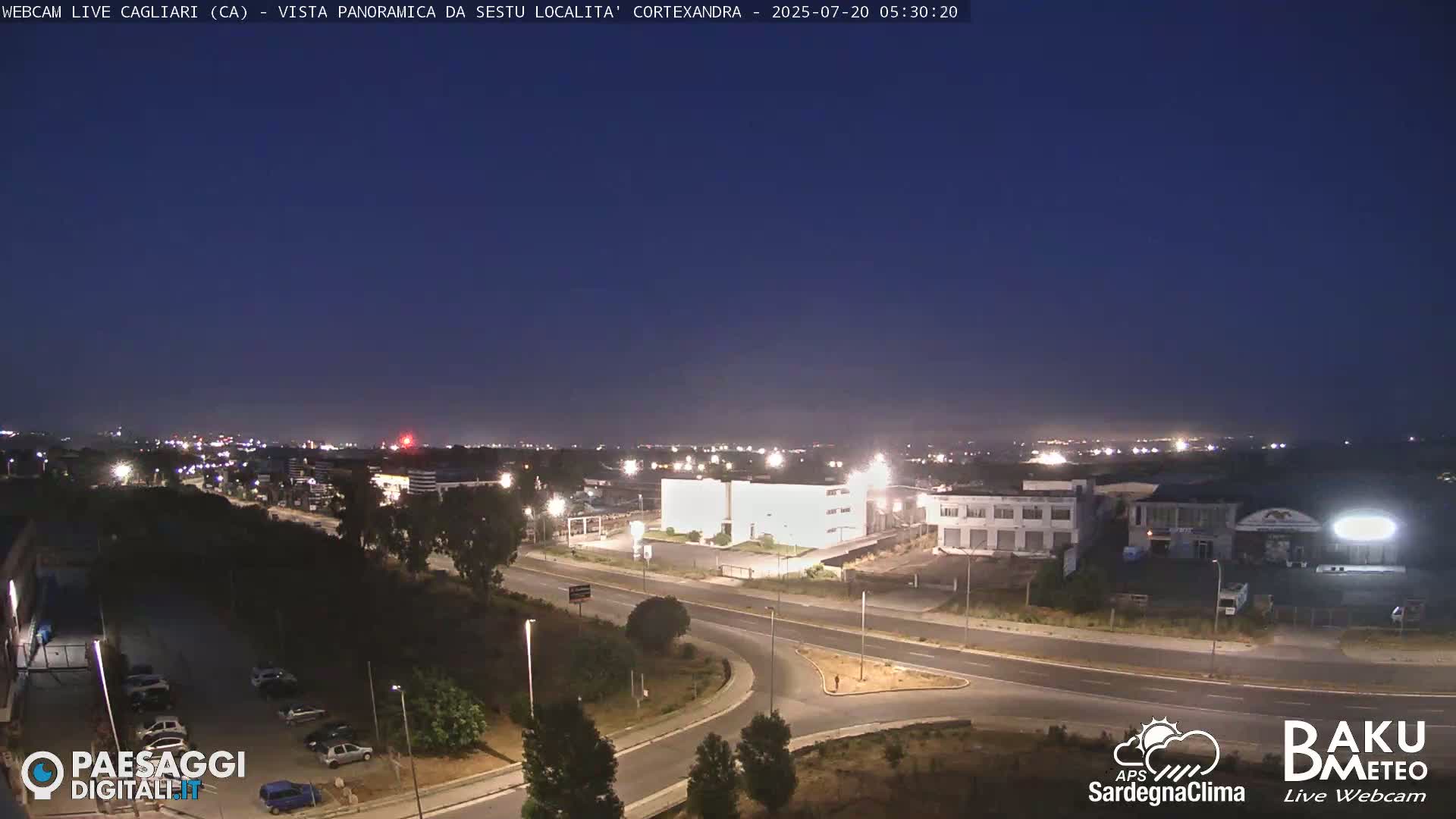 Cagliari City Live Cam - Sardinia, Italy