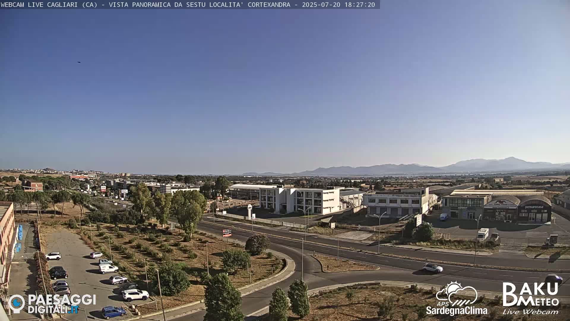  Cagliari City Live Cam - Sardinia, Italy