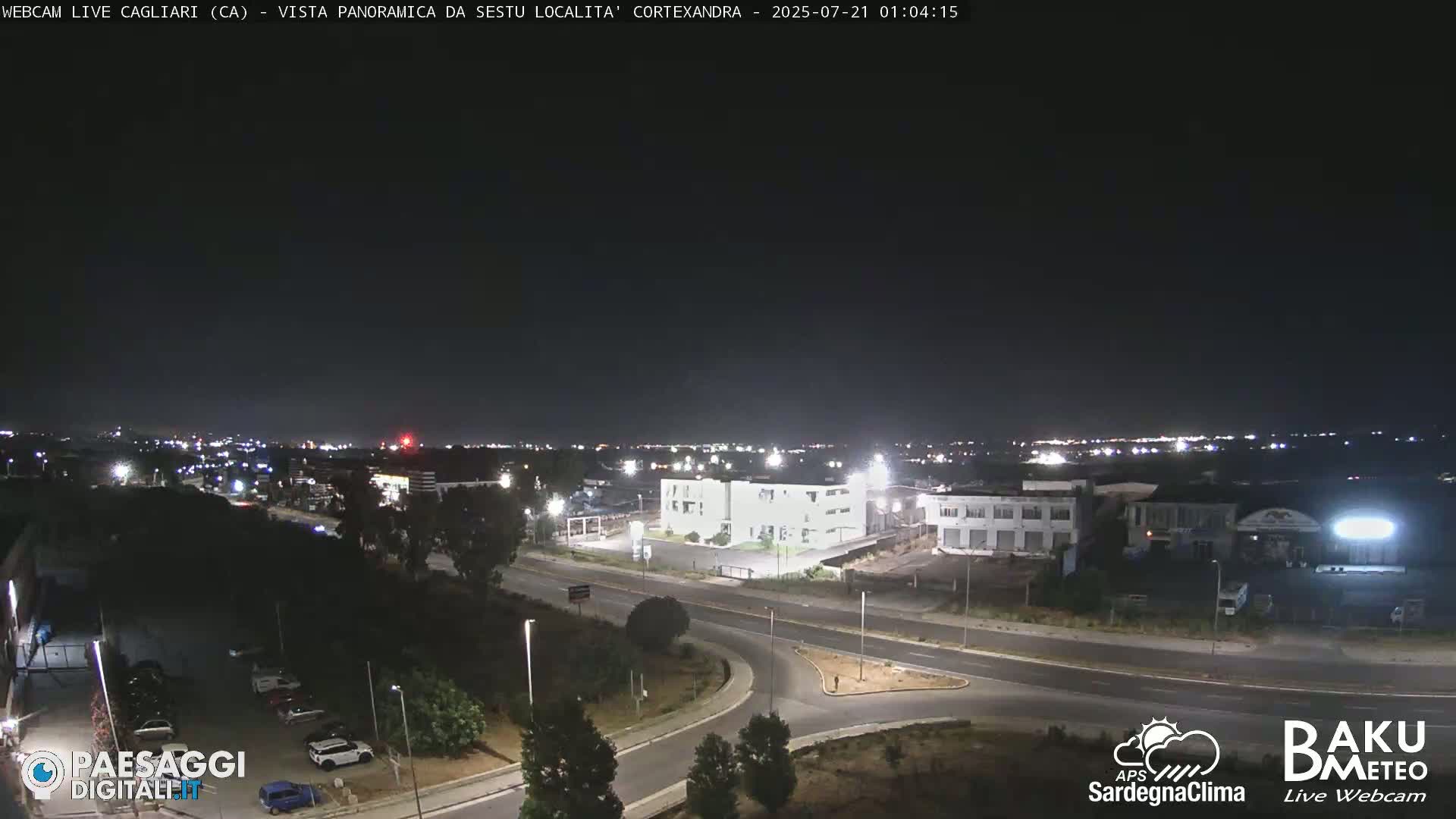  Cagliari City Live Cam - Sardinia, Italy