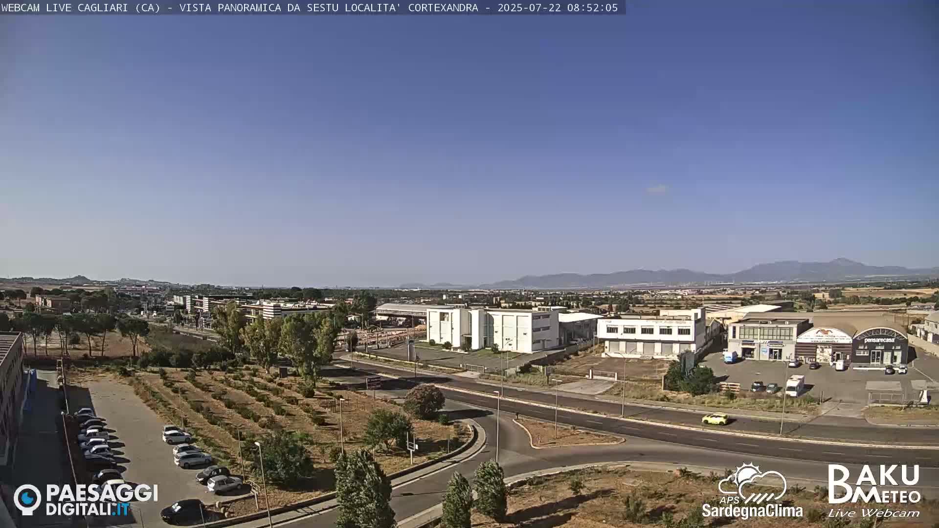  Cagliari City Live Cam - Sardinia, Italy