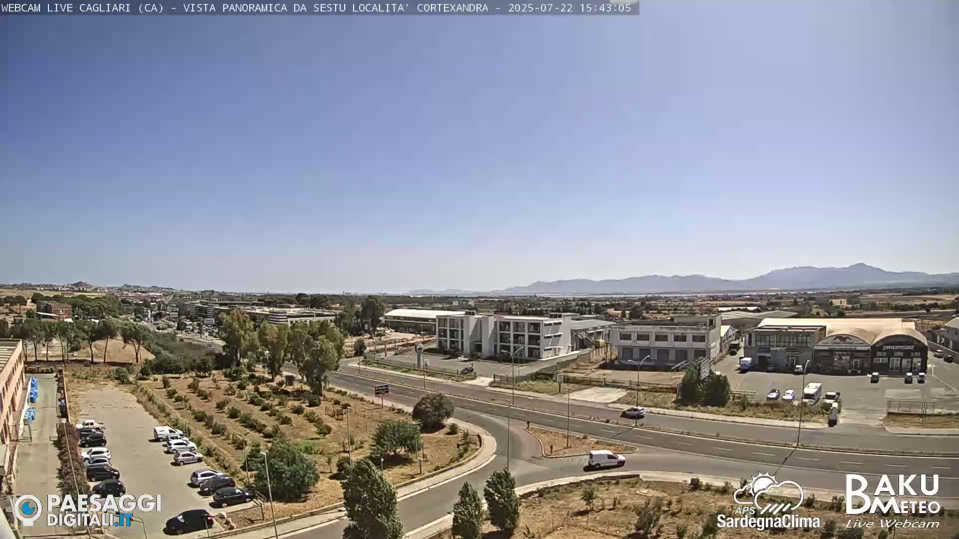  Cagliari City Live Cam - Sardinia, Italy