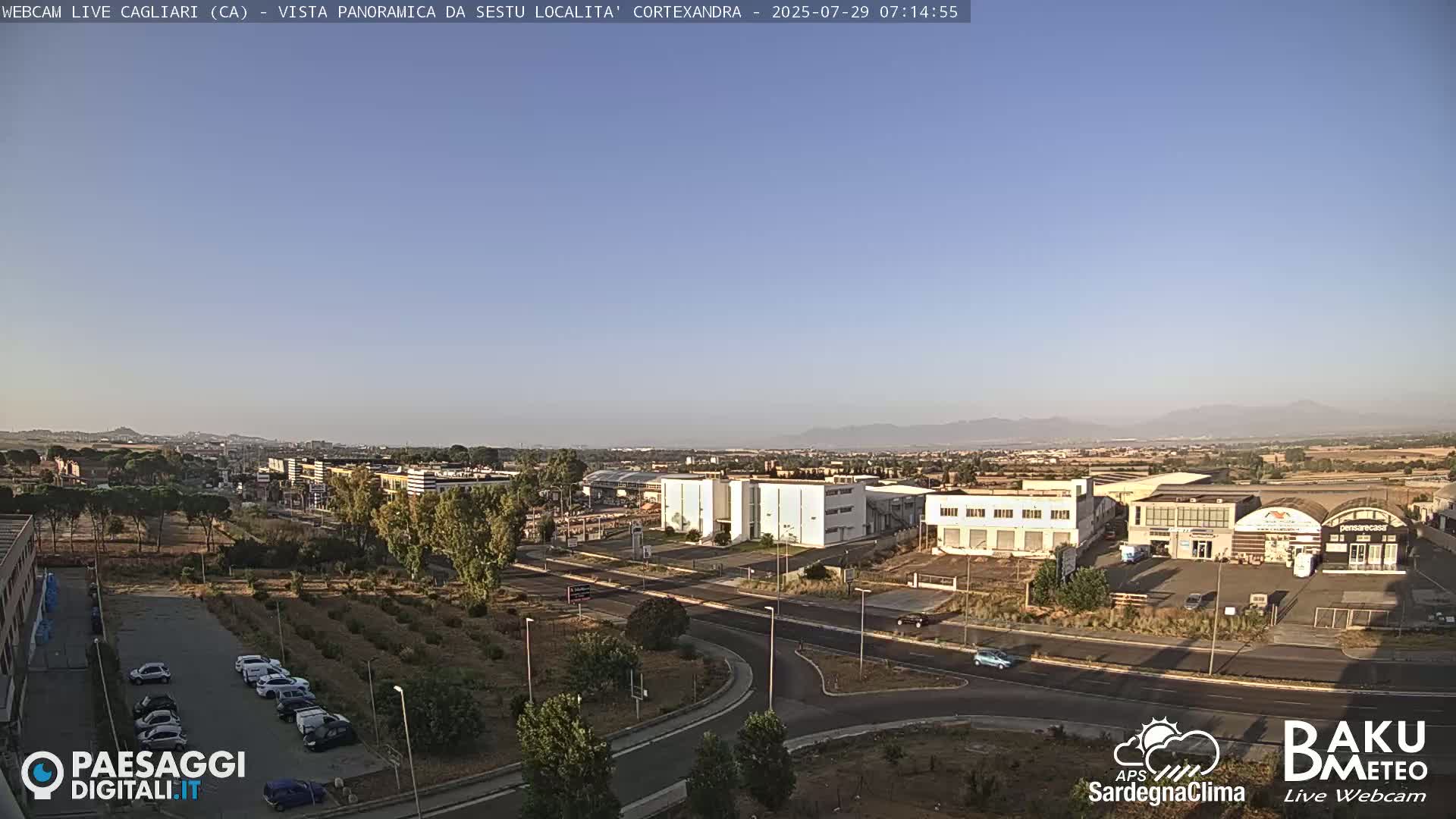  Cagliari City Live Cam - Sardinia, Italy