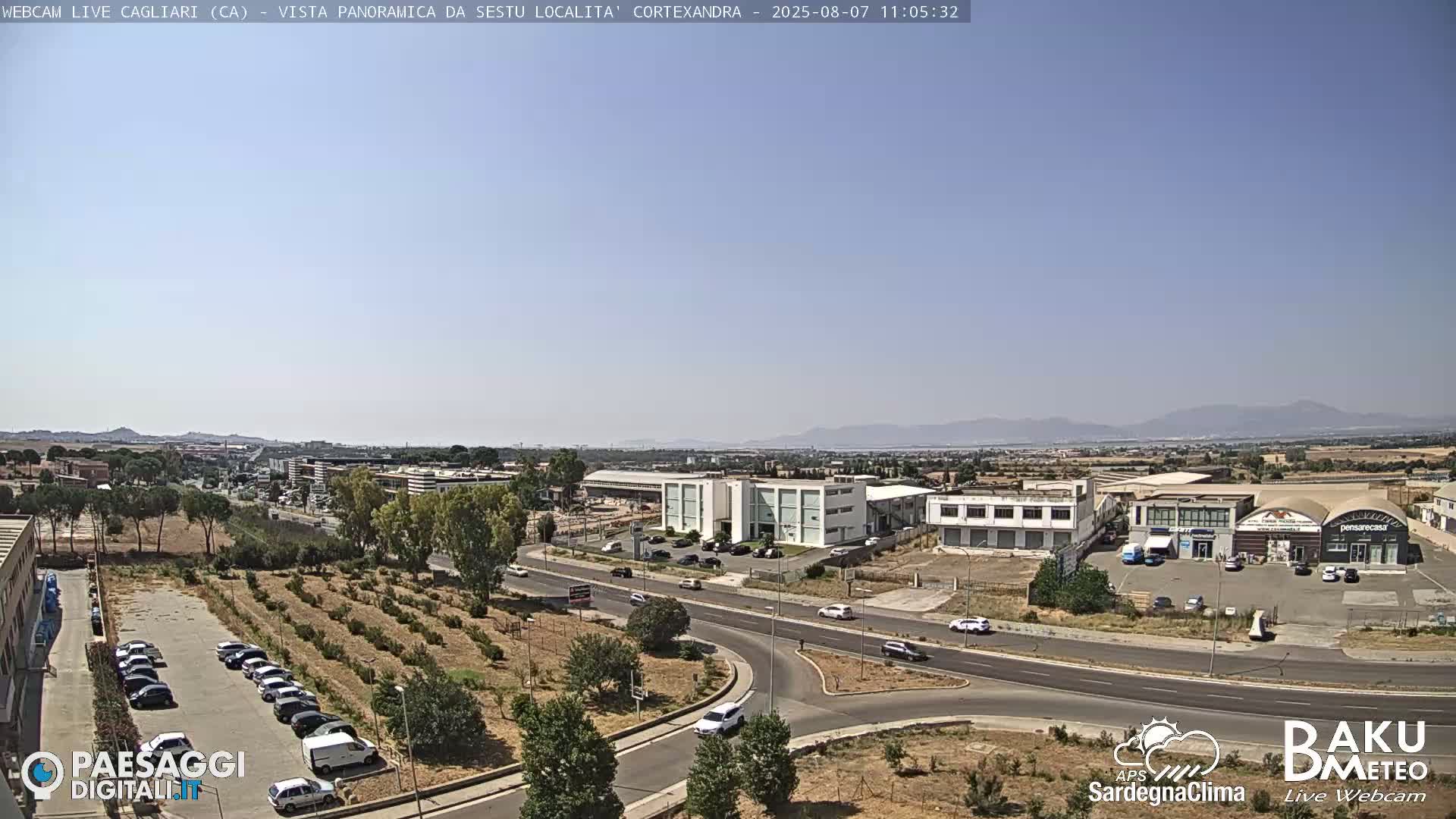  Cagliari City Live Cam - Sardinia, Italy
