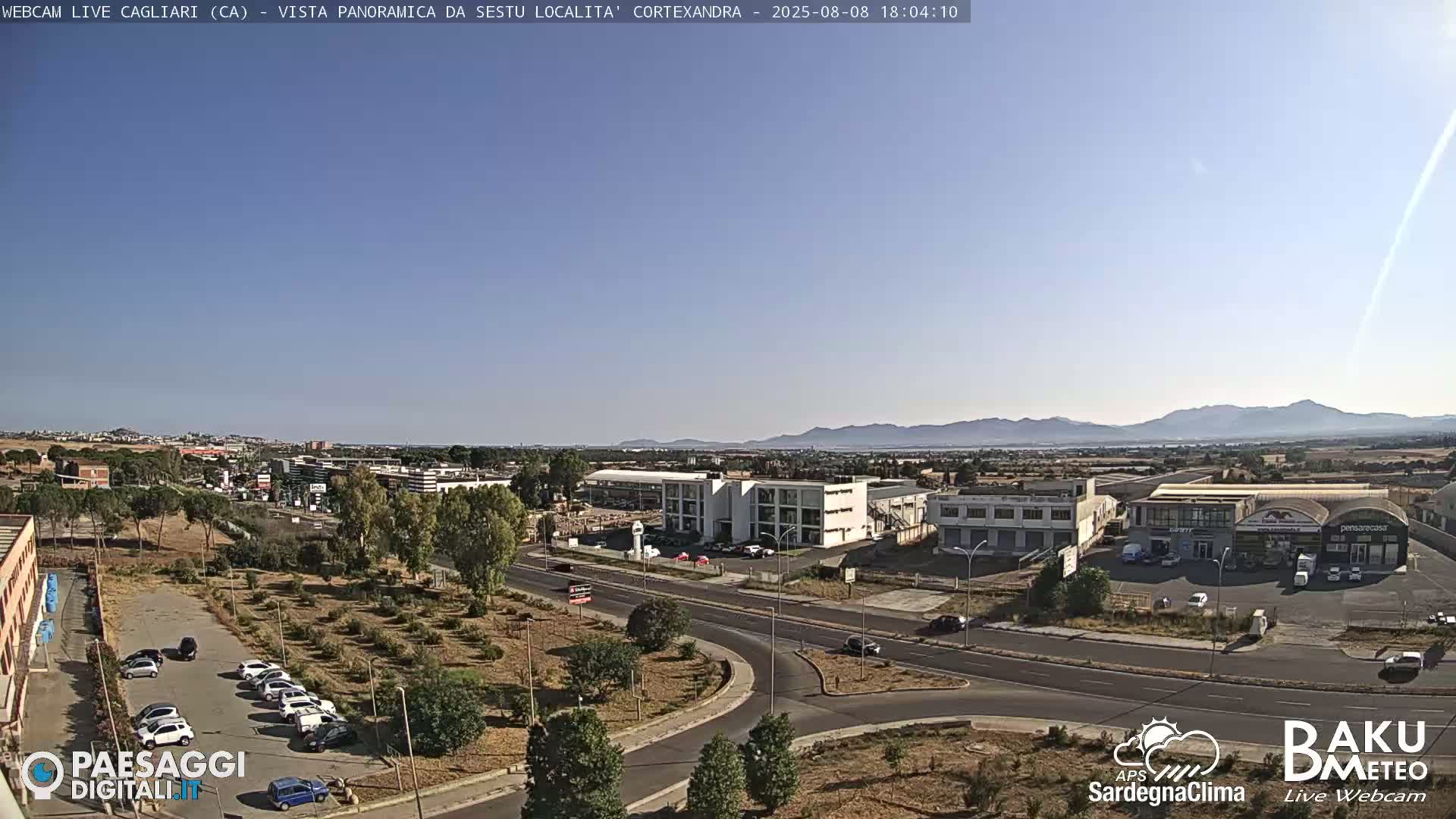  Cagliari City Live Cam - Sardinia, Italy