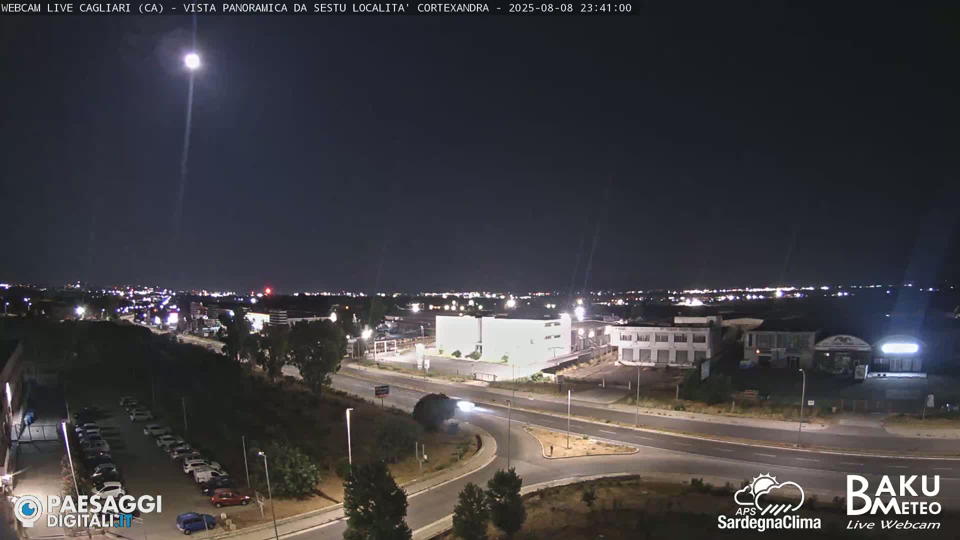  Cagliari City Live Cam - Sardinia, Italy