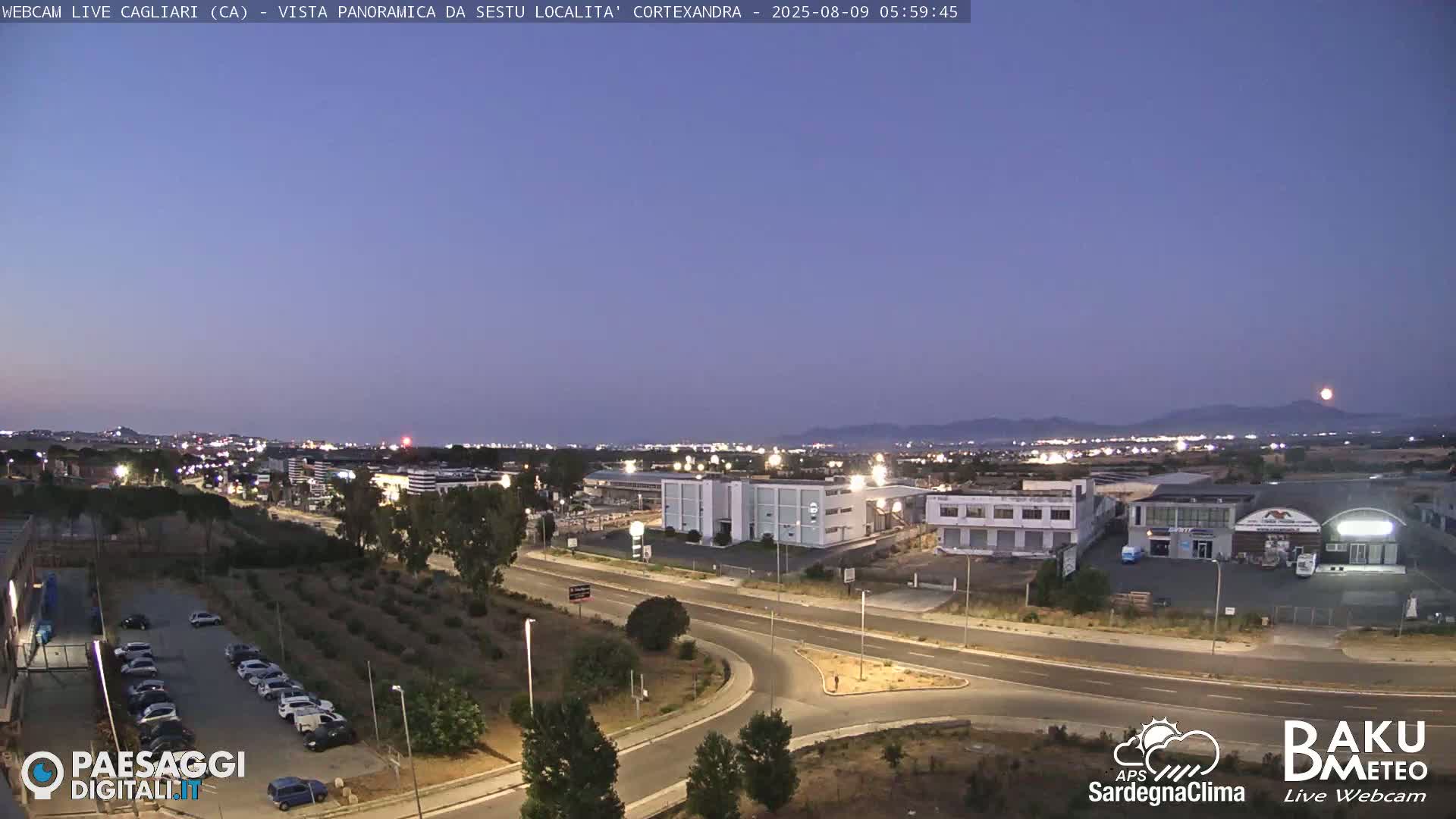  Cagliari City Live Cam - Sardinia, Italy
