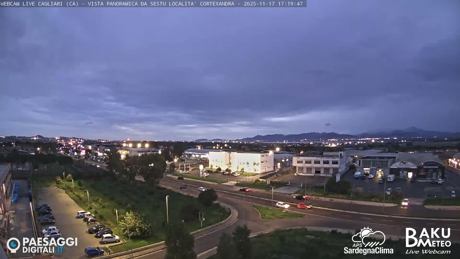  Cagliari City Live Cam - Sardinia, Italy