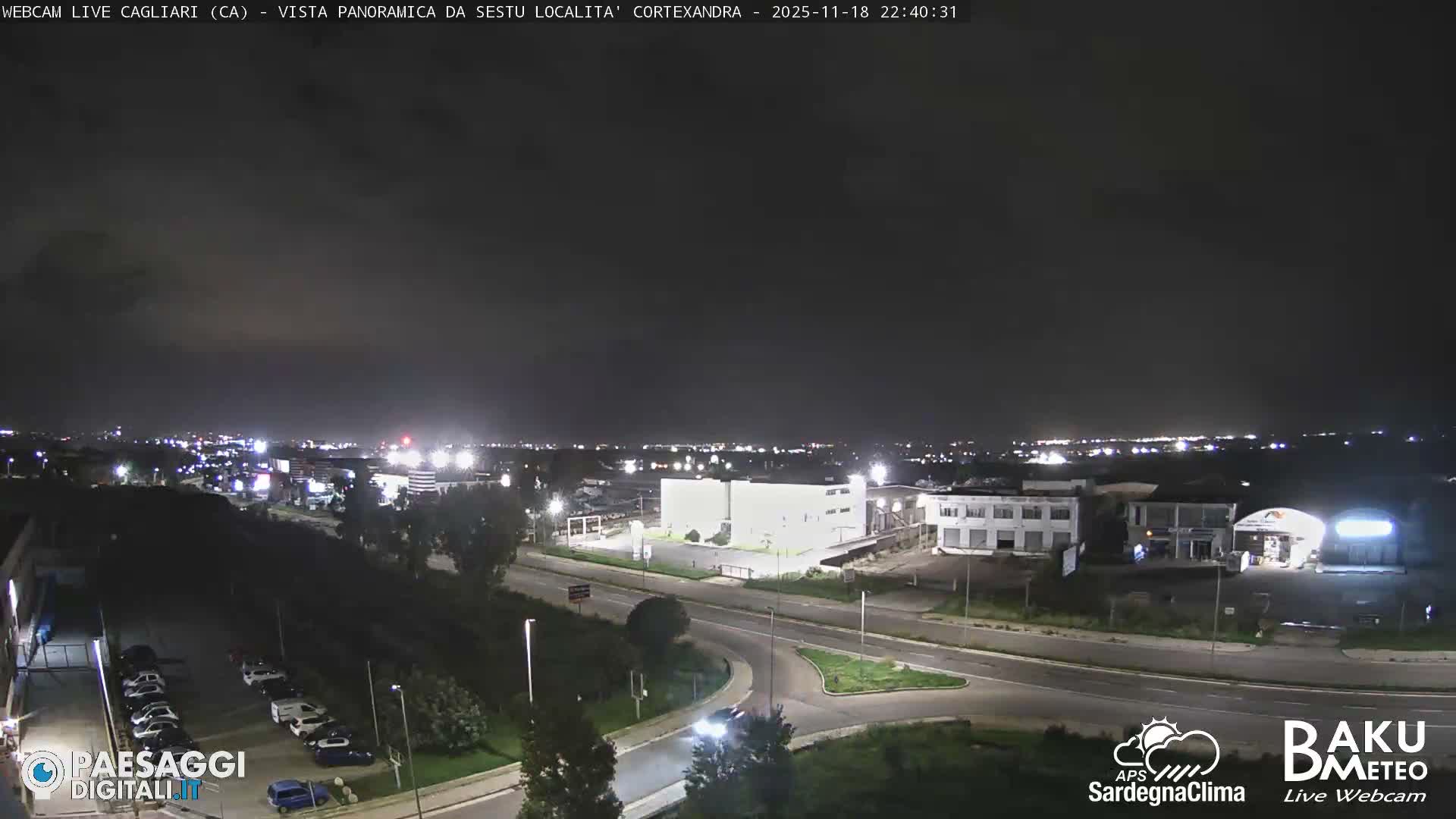  Cagliari City Live Cam - Sardinia, Italy
