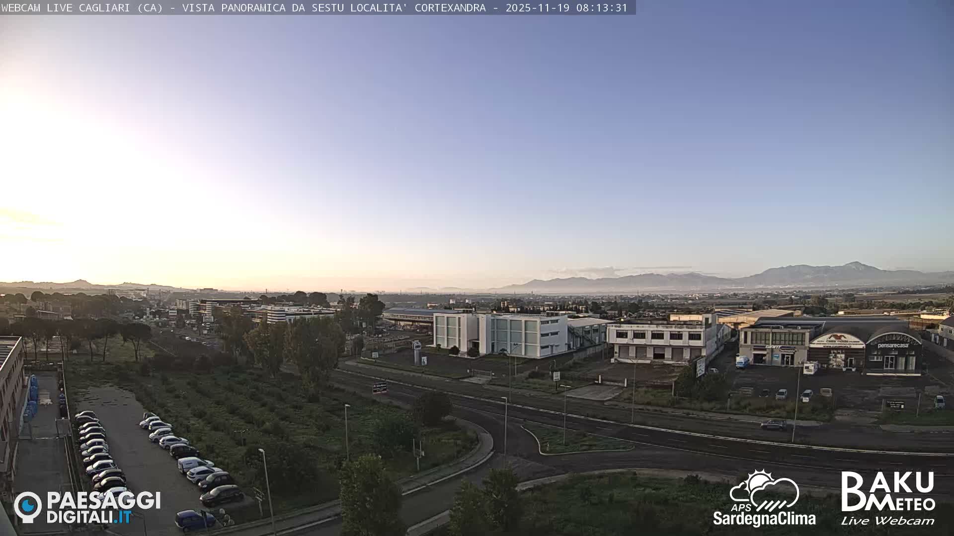  Cagliari City Live Cam - Sardinia, Italy