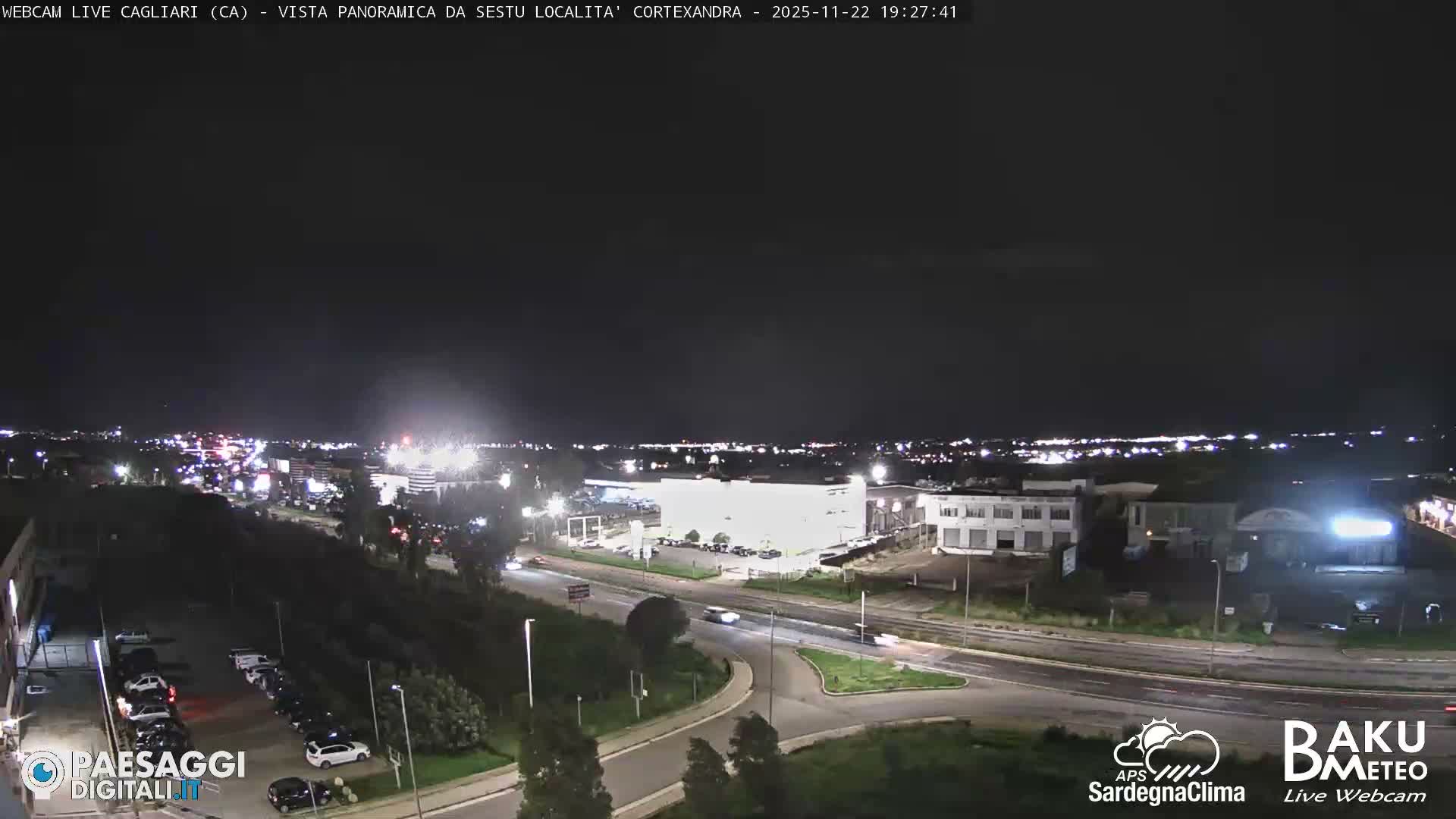  Cagliari City Live Cam - Sardinia, Italy