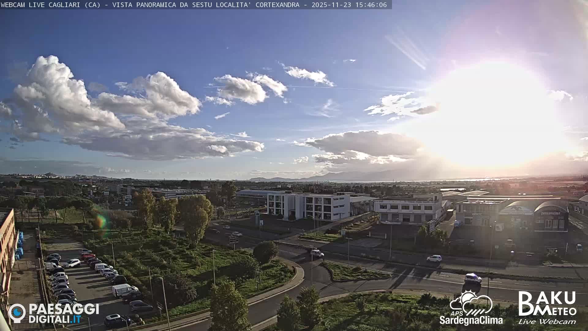  Cagliari City Live Cam - Sardinia, Italy