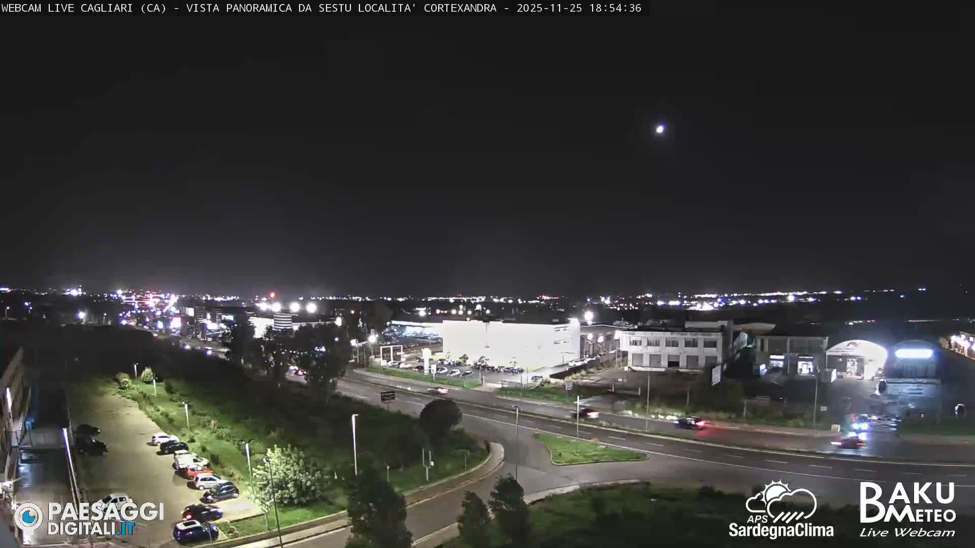  Cagliari City Live Cam - Sardinia, Italy