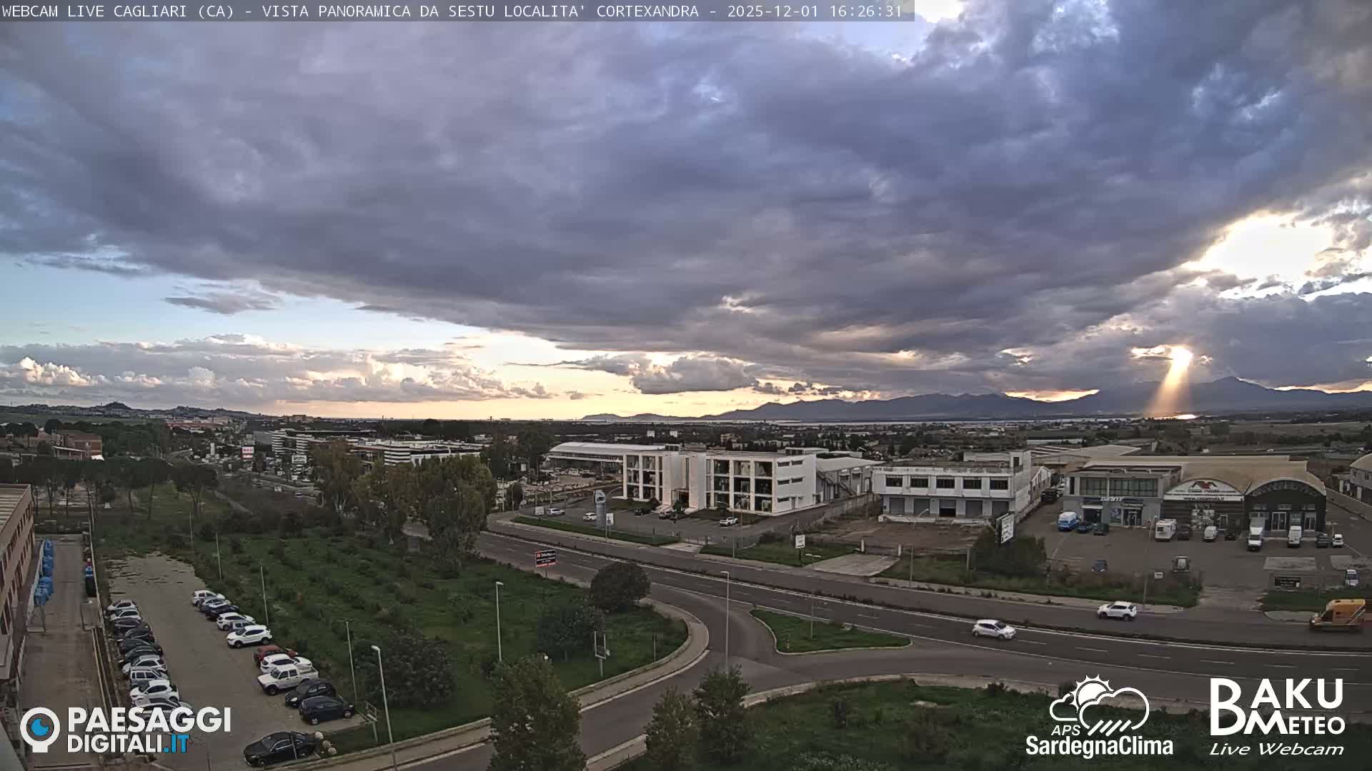  Cagliari City Live Cam - Sardinia, Italy