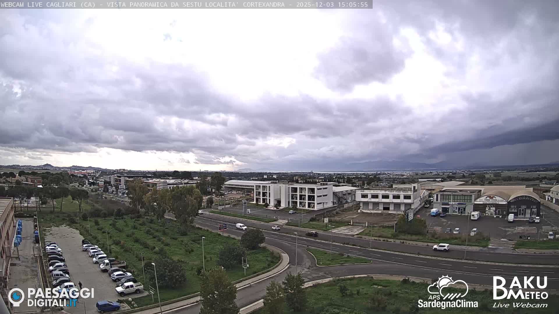  Cagliari City Live Cam - Sardinia, Italy