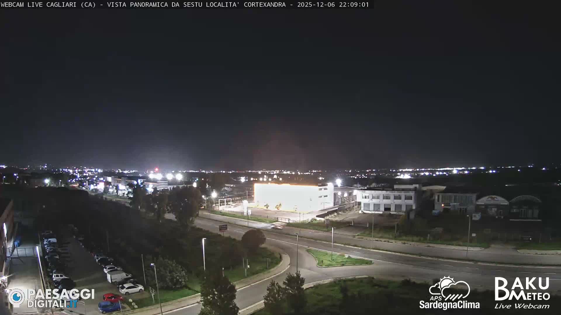 Cagliari City Live Cam - Sardinia, Italy