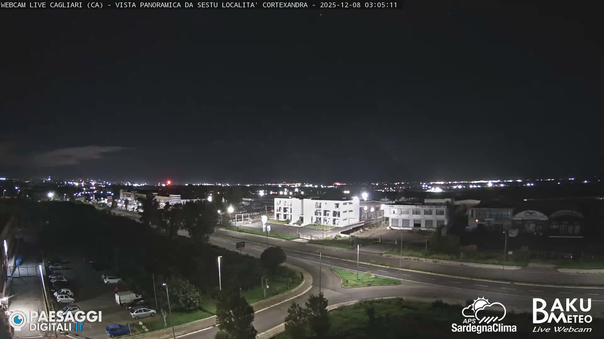  Cagliari City Live Cam - Sardinia, Italy