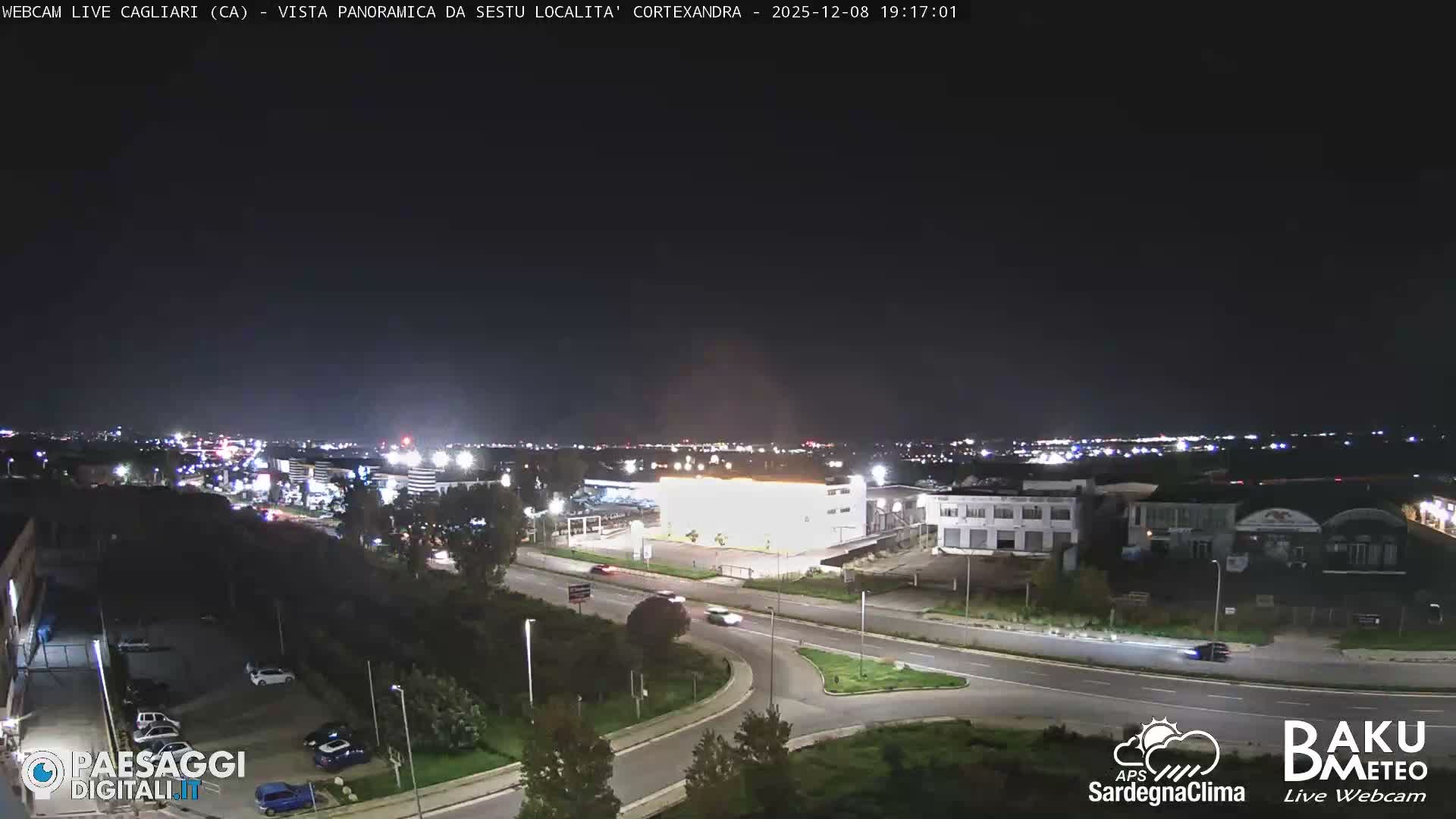  Cagliari City Live Cam - Sardinia, Italy