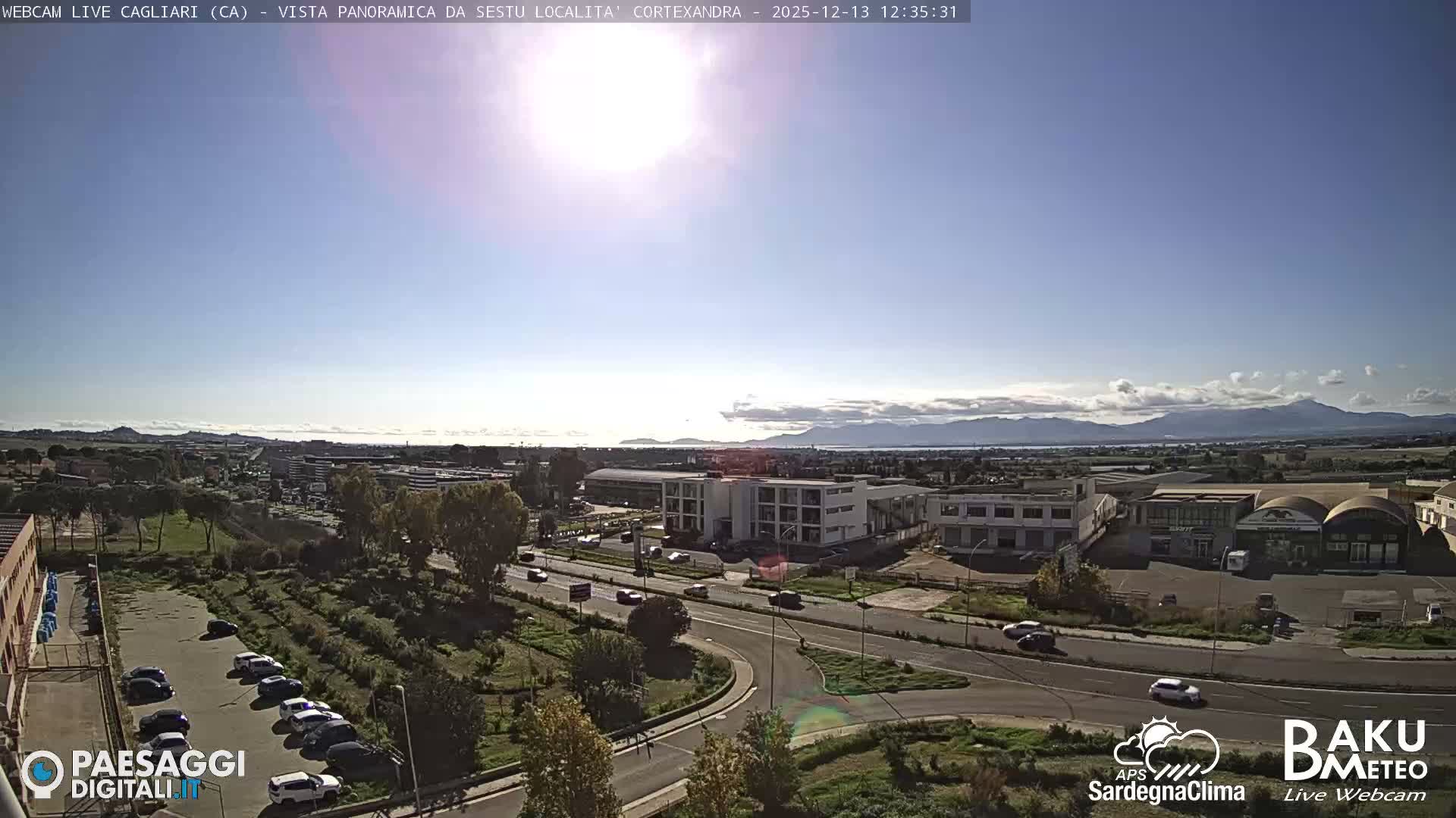  Cagliari City Live Cam - Sardinia, Italy